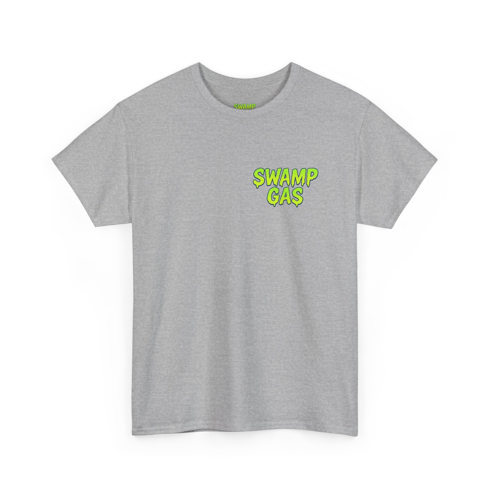 Swamp Gas Graphic Tee - Unisex Cotton T-Shirt, Halloween Costume, Fun Casual Wear, Unique Gift, Funny Shirt for Friends