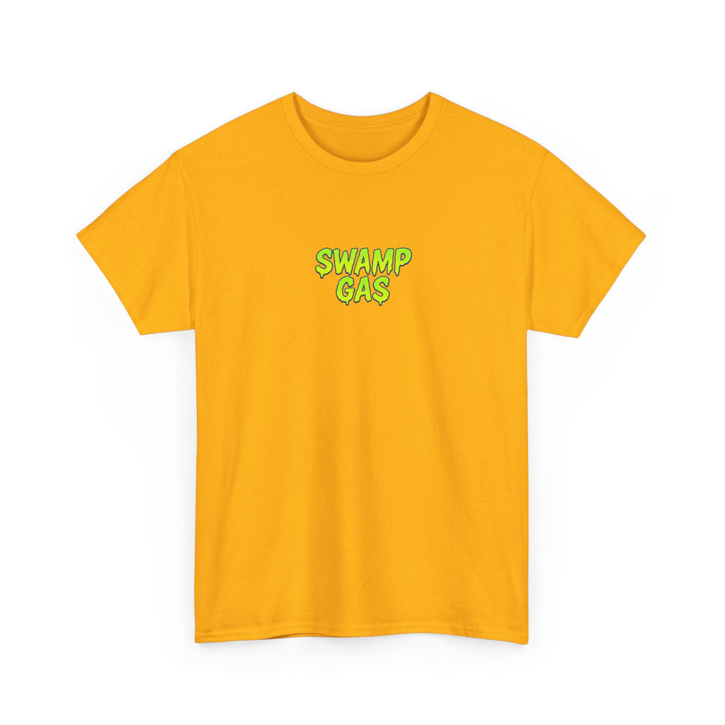 Swamp Gas Monster Unisex Tee, Fun Graphic Shirt, Gift for Monster Lovers, Casual Wear, Halloween Apparel, Youth and Adult Sizes