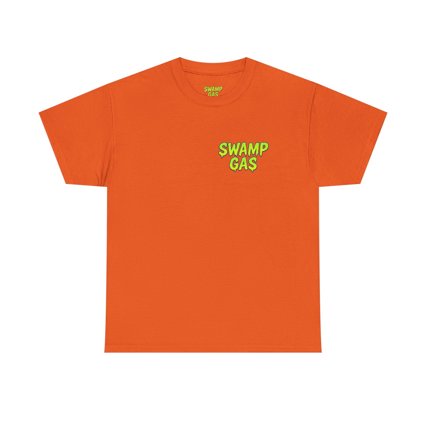 Swamp Gas Graphic Tee - Unisex Cotton T-Shirt, Halloween Costume, Fun Casual Wear, Unique Gift, Funny Shirt for Friends