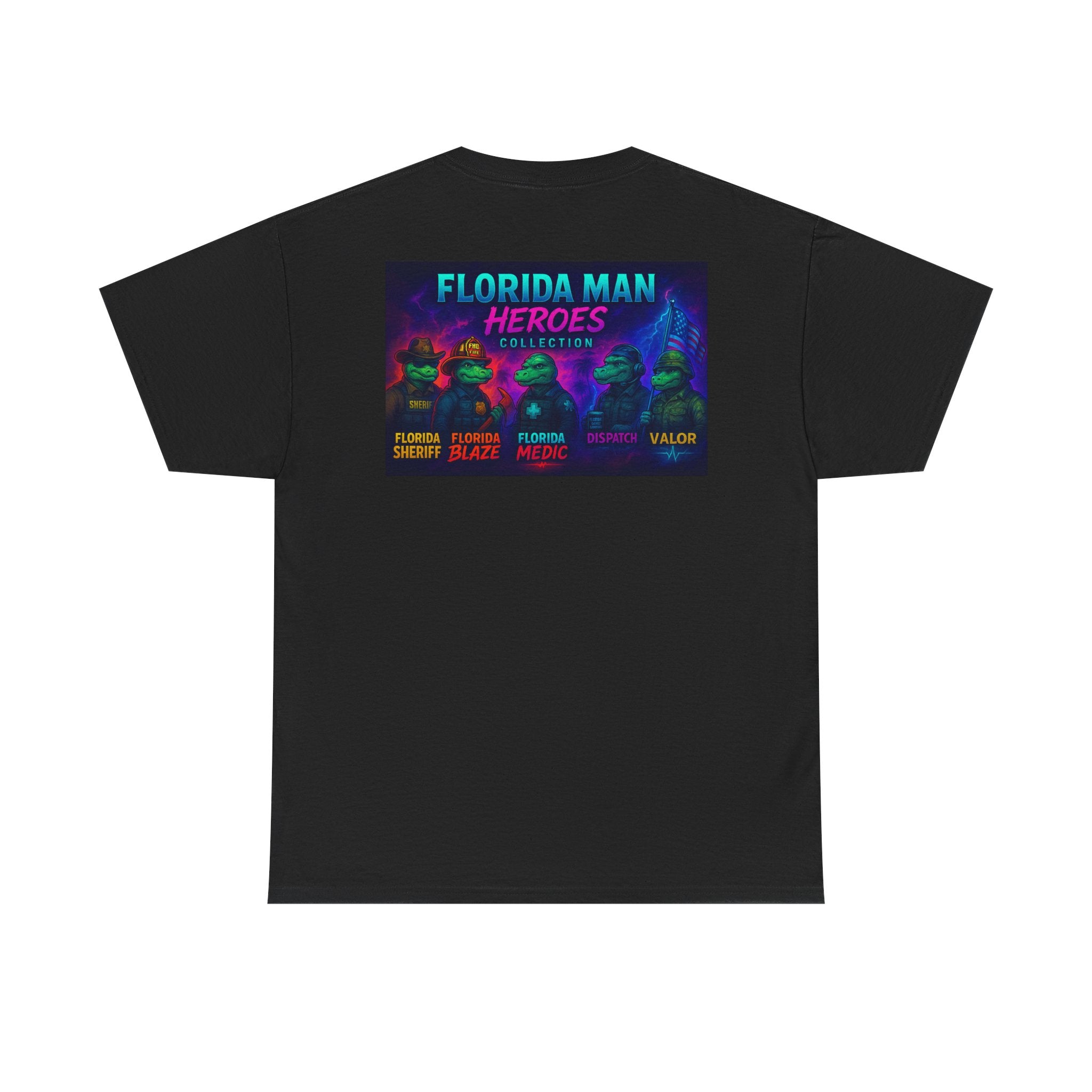 Florida Man Heroes Unisex Tee | Fun Graphic Shirt, Unique Gift, Florida Pride, Casual Style, Funny Tee