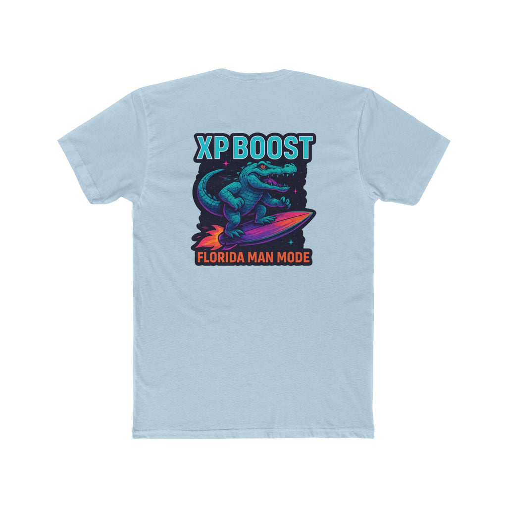 Florida Man Crew Tee: Gaming Humor Shirt, Fun Gift for Gamers, Unisex Tee for Parties, Retro Style Casual Wear, Unique Birthday Present