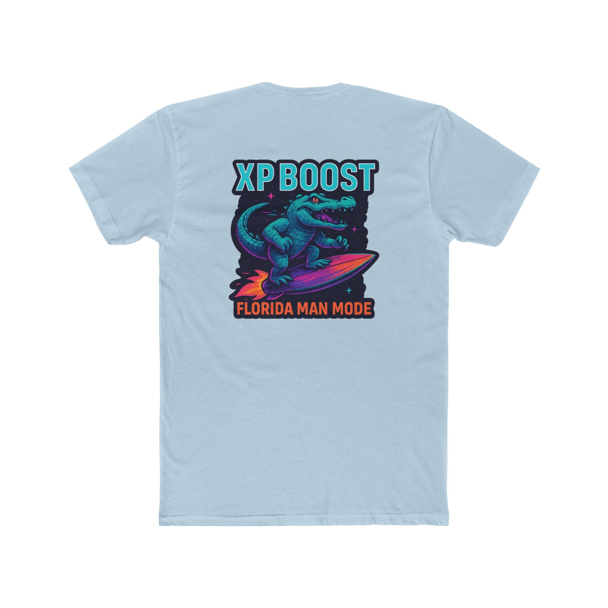 Florida Man Crew Tee: Gaming Humor Shirt, Fun Gift for Gamers, Unisex Tee for Parties, Retro Style Casual Wear, Unique Birthday Present