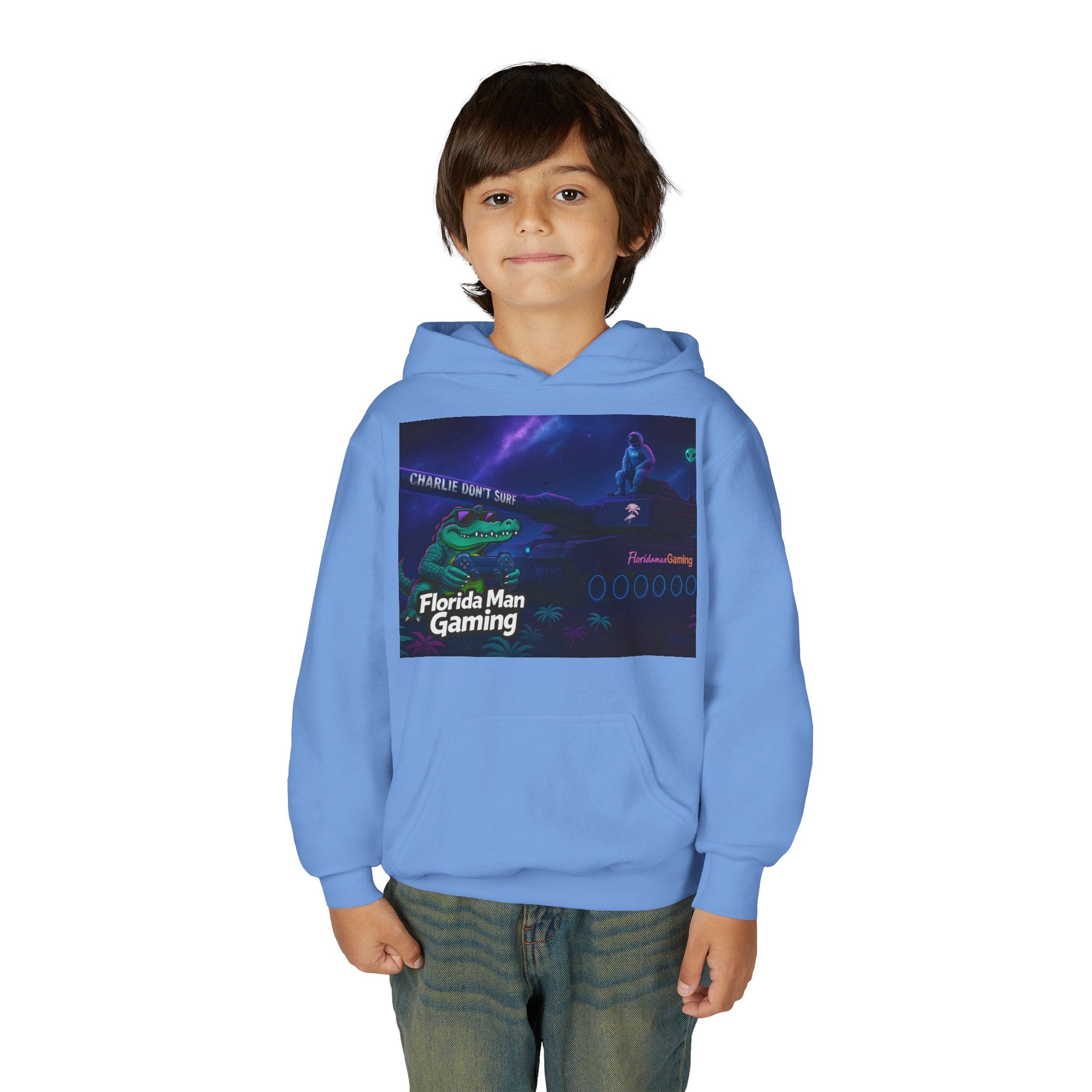 Youth Heavy Blend Hooded Sweatshirt