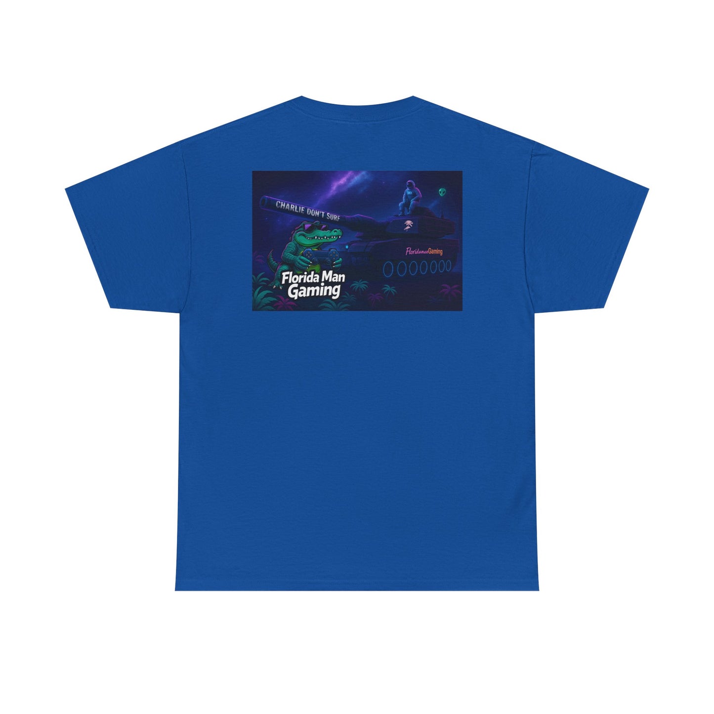Florida Man Gaming Tee, Unisex Cotton Shirt, Fun Gaming Shirt, Casual Wear, Gift for Gamers, Trendy Graphic Tee