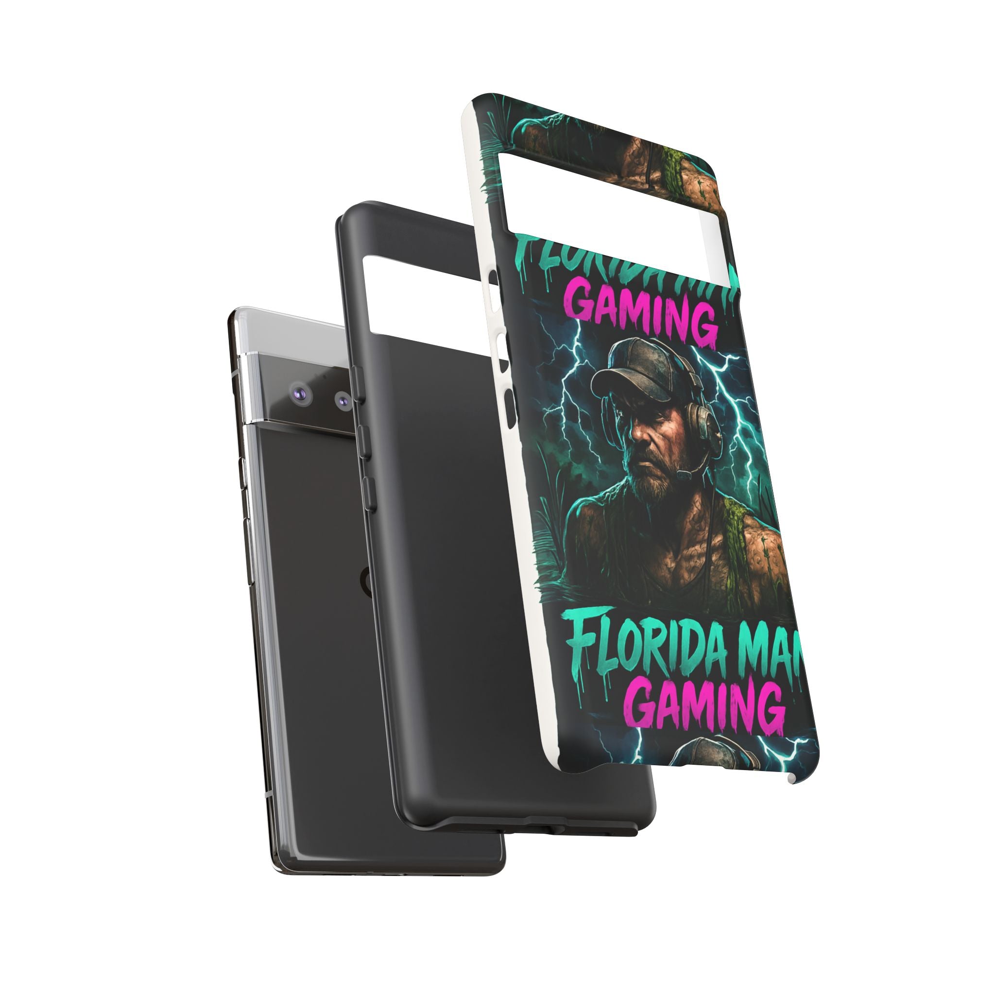 Phone Case - Florida Man Gaming Mascot Rising from the Swamp Tough Case