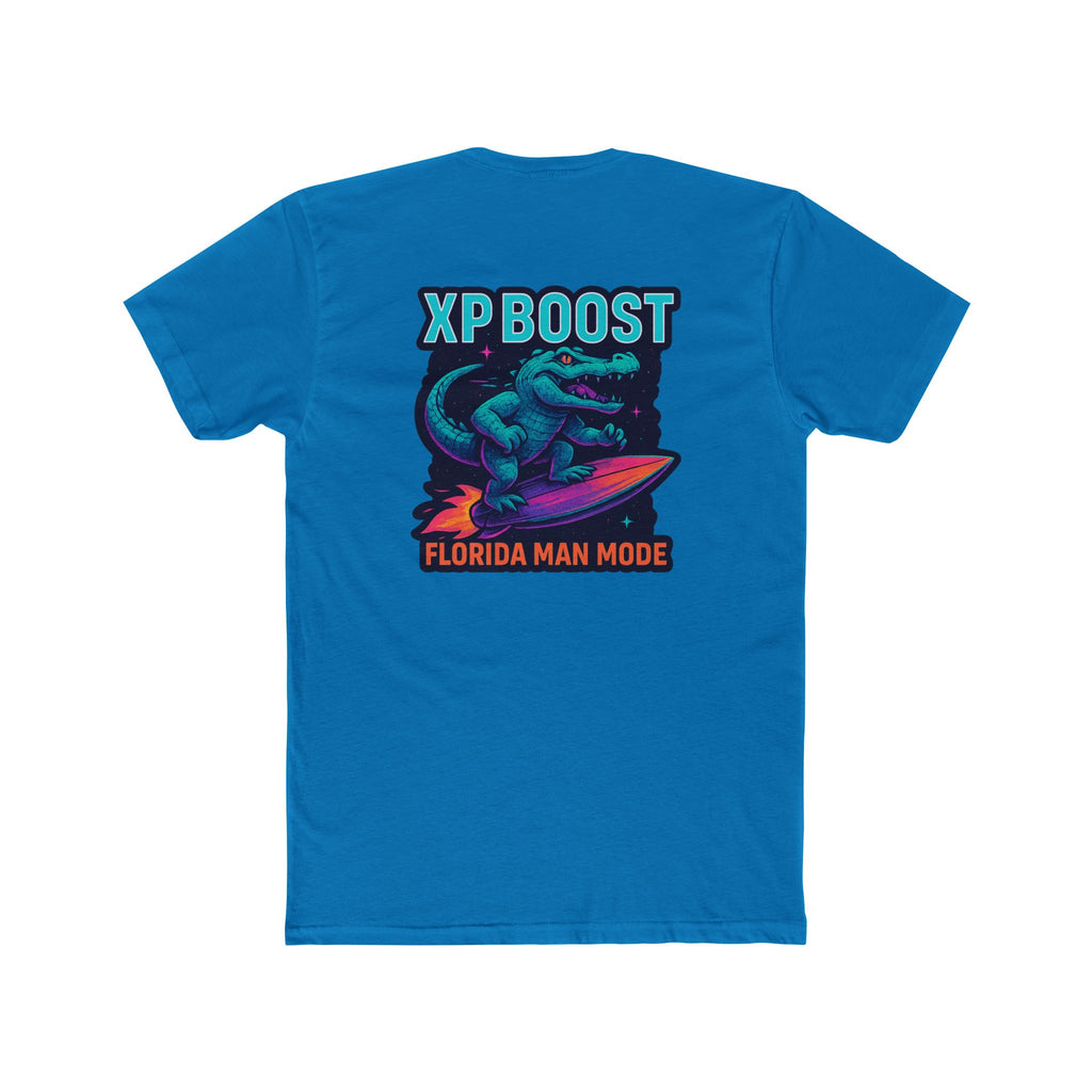 Florida Man Crew Tee: Gaming Humor Shirt, Fun Gift for Gamers, Unisex Tee for Parties, Retro Style Casual Wear, Unique Birthday Present