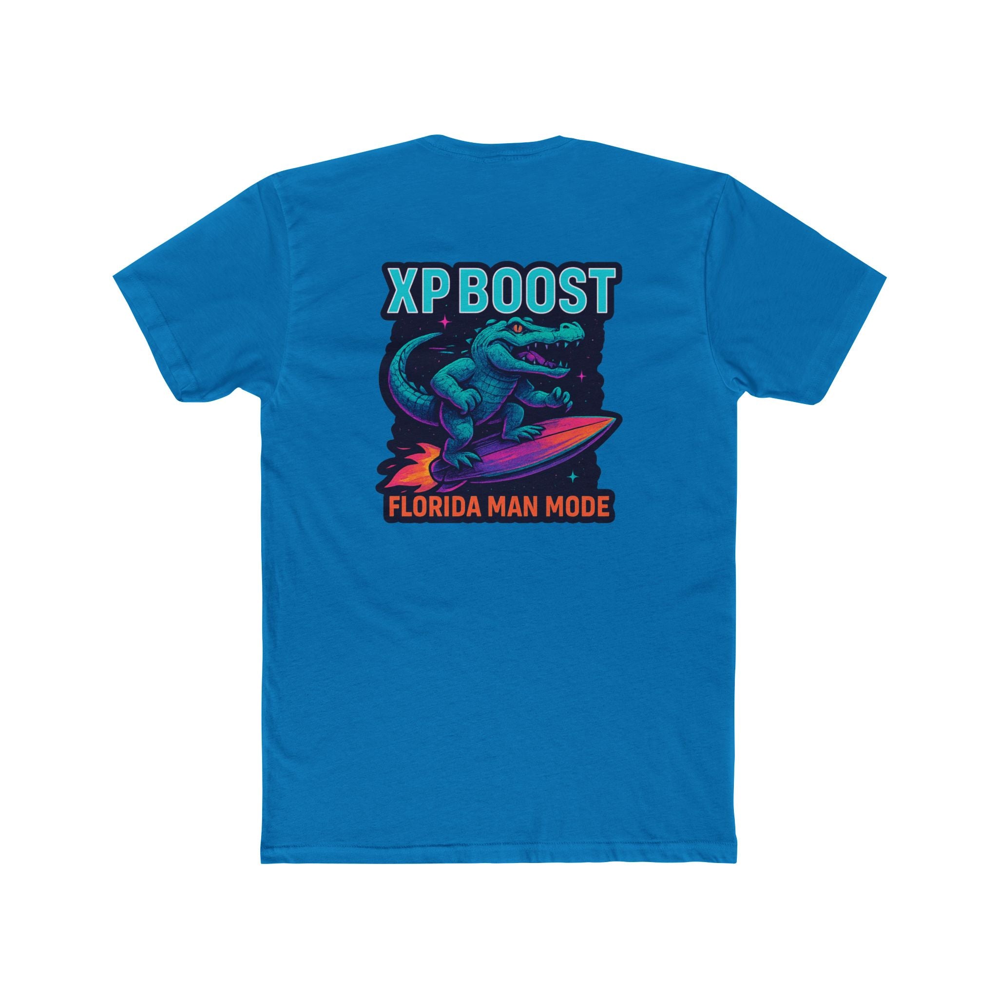 Florida Man Crew Tee: Gaming Humor Shirt, Fun Gift for Gamers, Unisex Tee for Parties, Retro Style Casual Wear, Unique Birthday Present