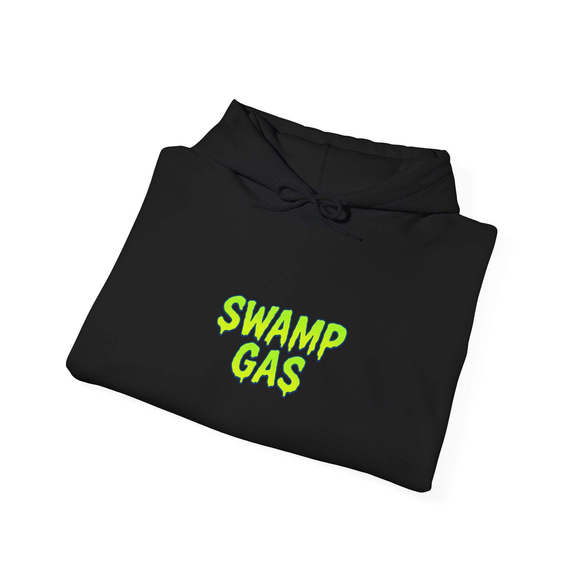 Swamp Gas Unisex Hoodie, Fun Graphic Sweatshirt, Gift for Halloween, Unique Streetwear, Cozy Layering Piece