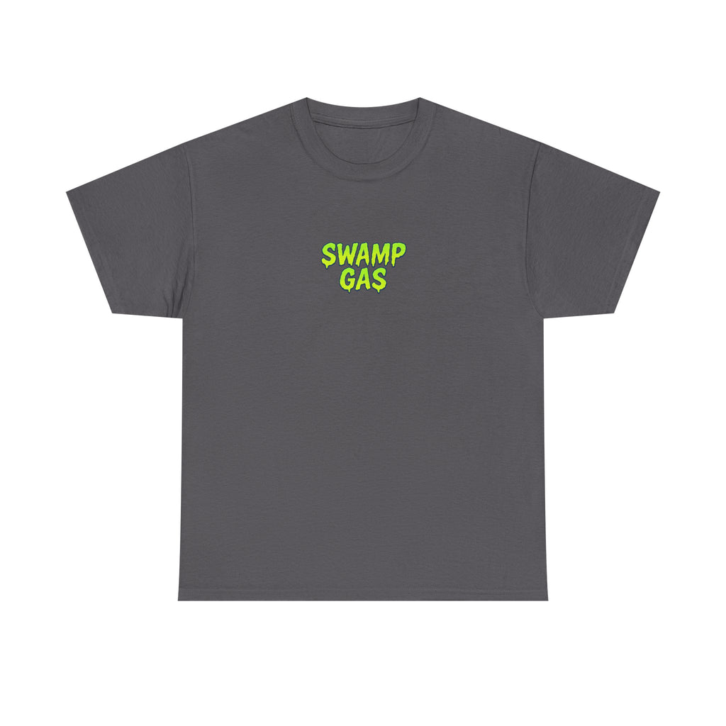 Swamp Gas Monster Unisex Tee, Fun Graphic Shirt, Gift for Monster Lovers, Casual Wear, Halloween Apparel, Youth and Adult Sizes