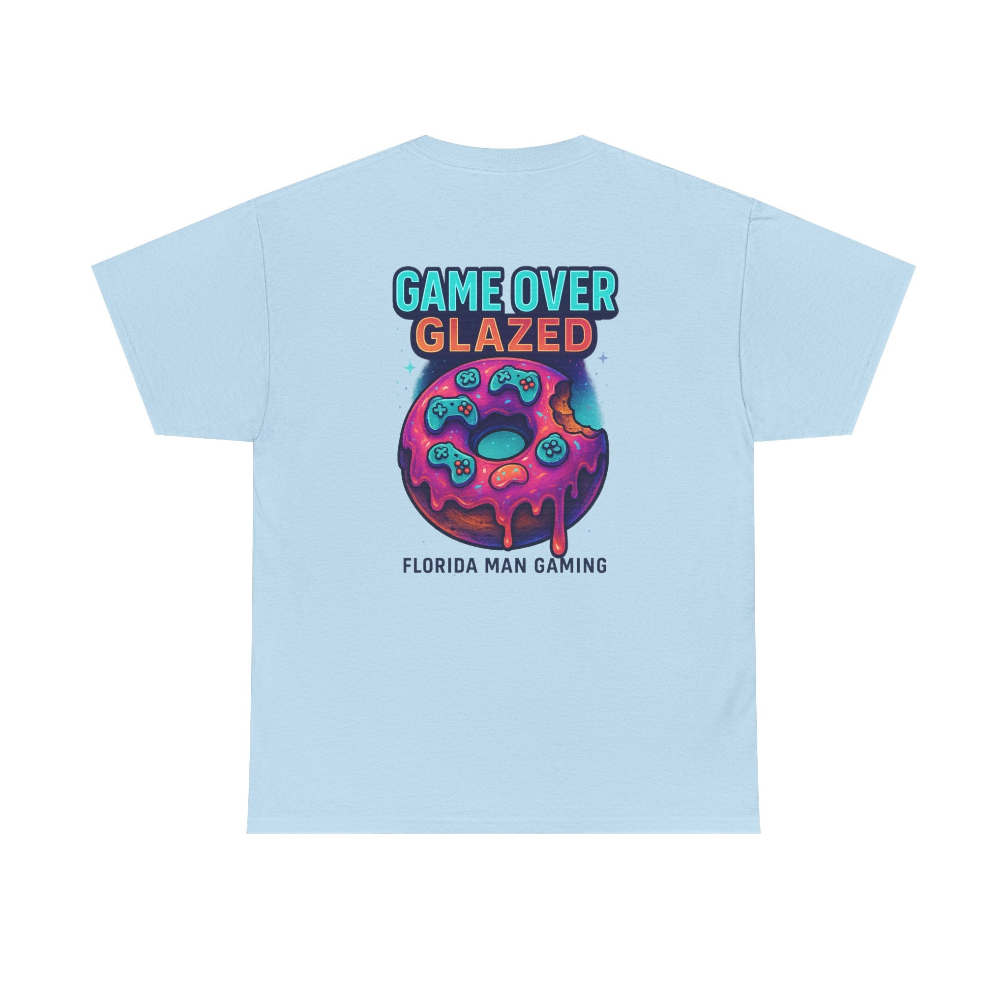 Gaming Graphic Tee for Retro Fun Lovers, Perfect for Gifts, Casual Wear, Gaming Events, Game Over Design