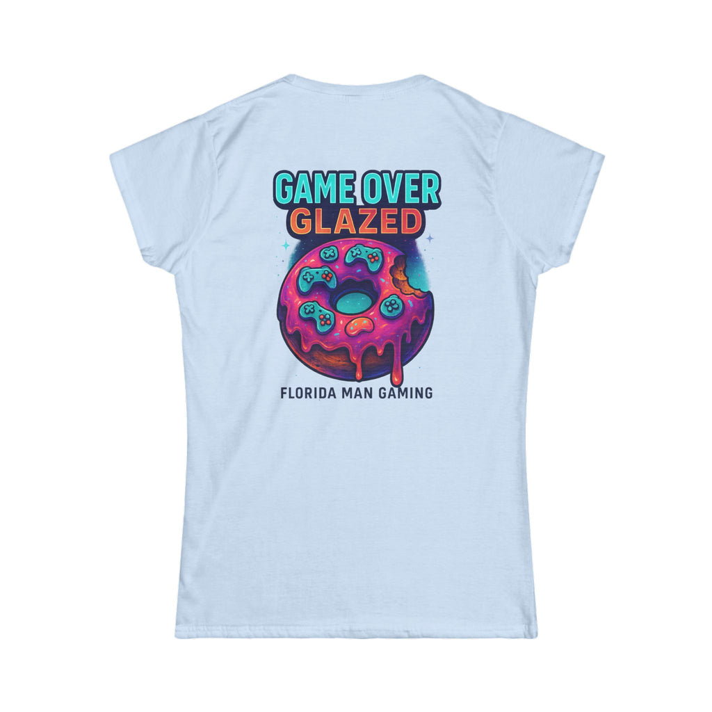 Gaming-Inspired Women's Softstyle Tee - Perfect for Gamers, Nerds, Birthday Gifts, Gaming Events, Casual Wear