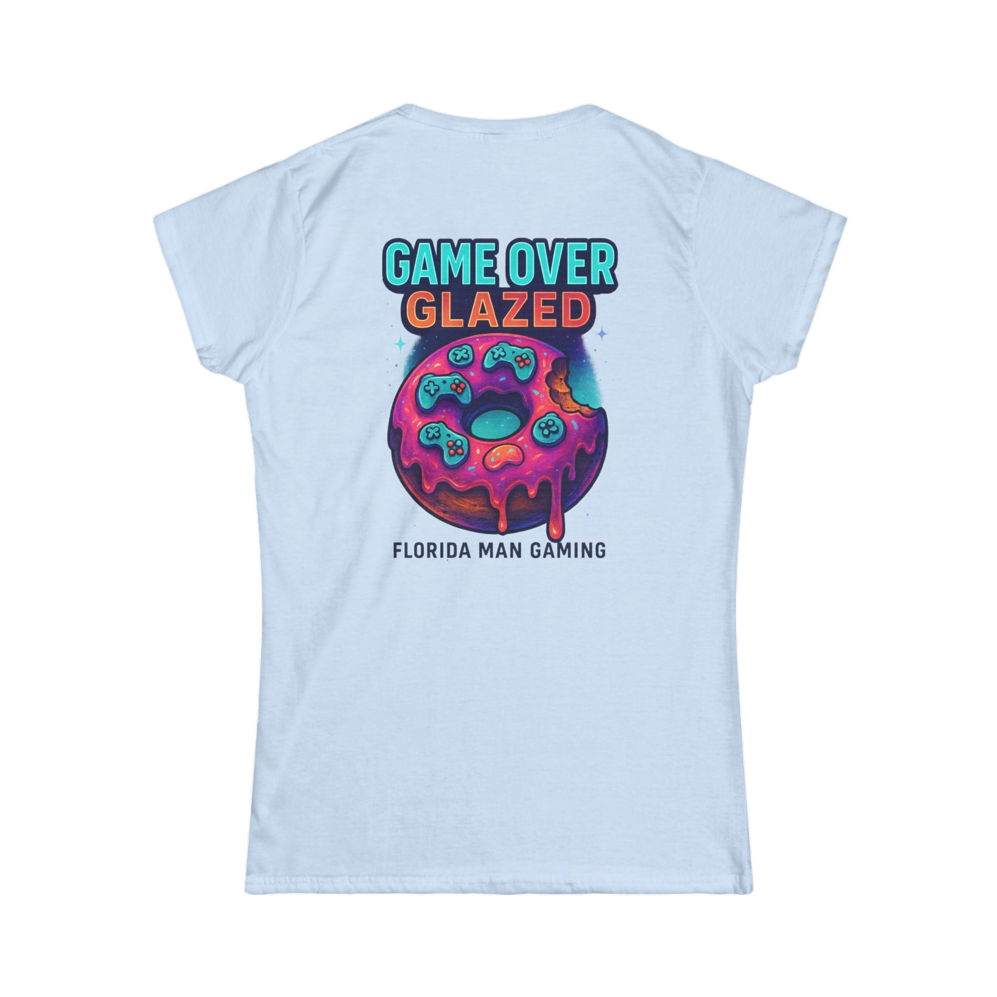 Gaming-Inspired Women's Softstyle Tee - Perfect for Gamers, Nerds, Birthday Gifts, Gaming Events, Casual Wear
