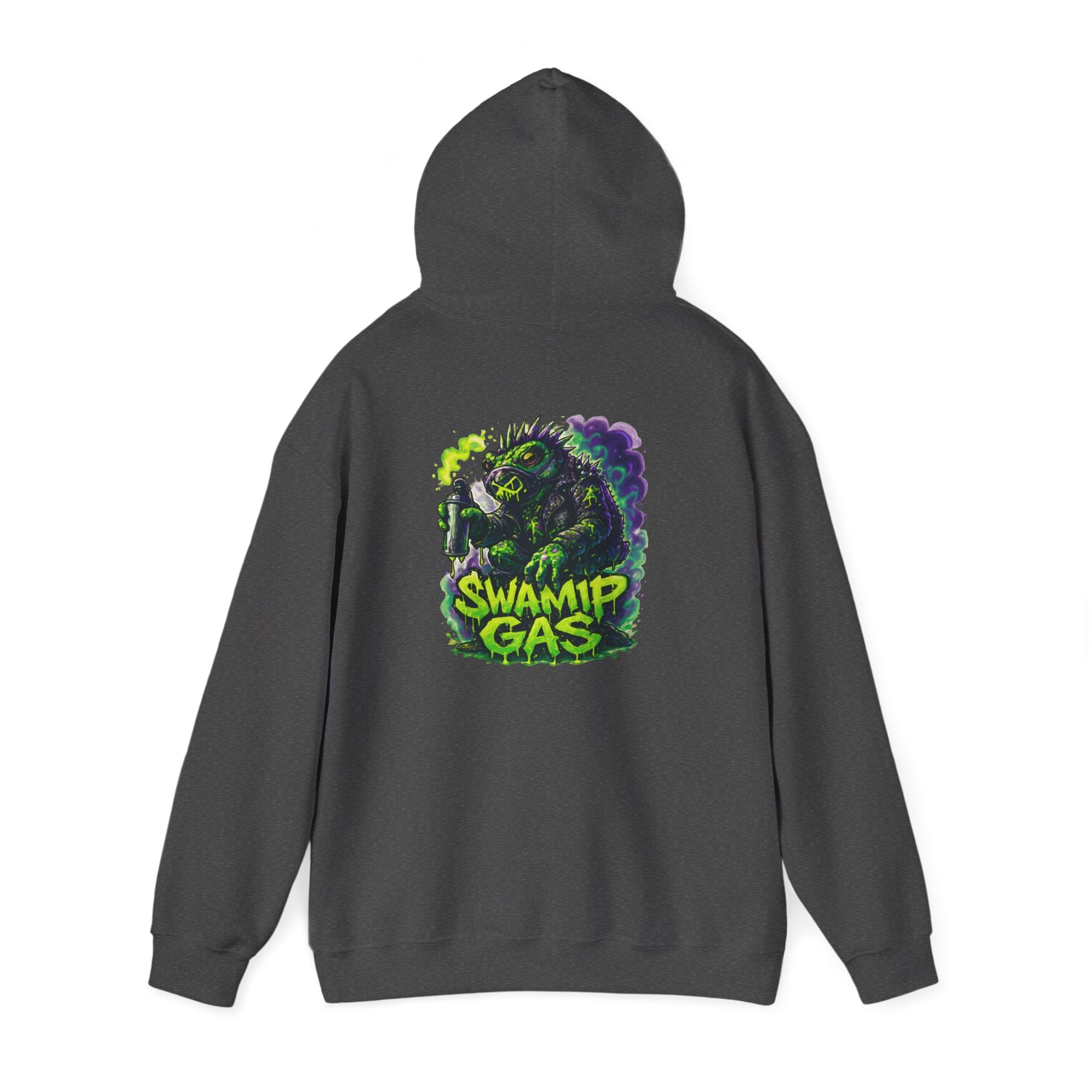 Swamp Gas Unisex Hoodie, Fun Graphic Sweatshirt, Gift for Halloween, Unique Streetwear, Cozy Layering Piece