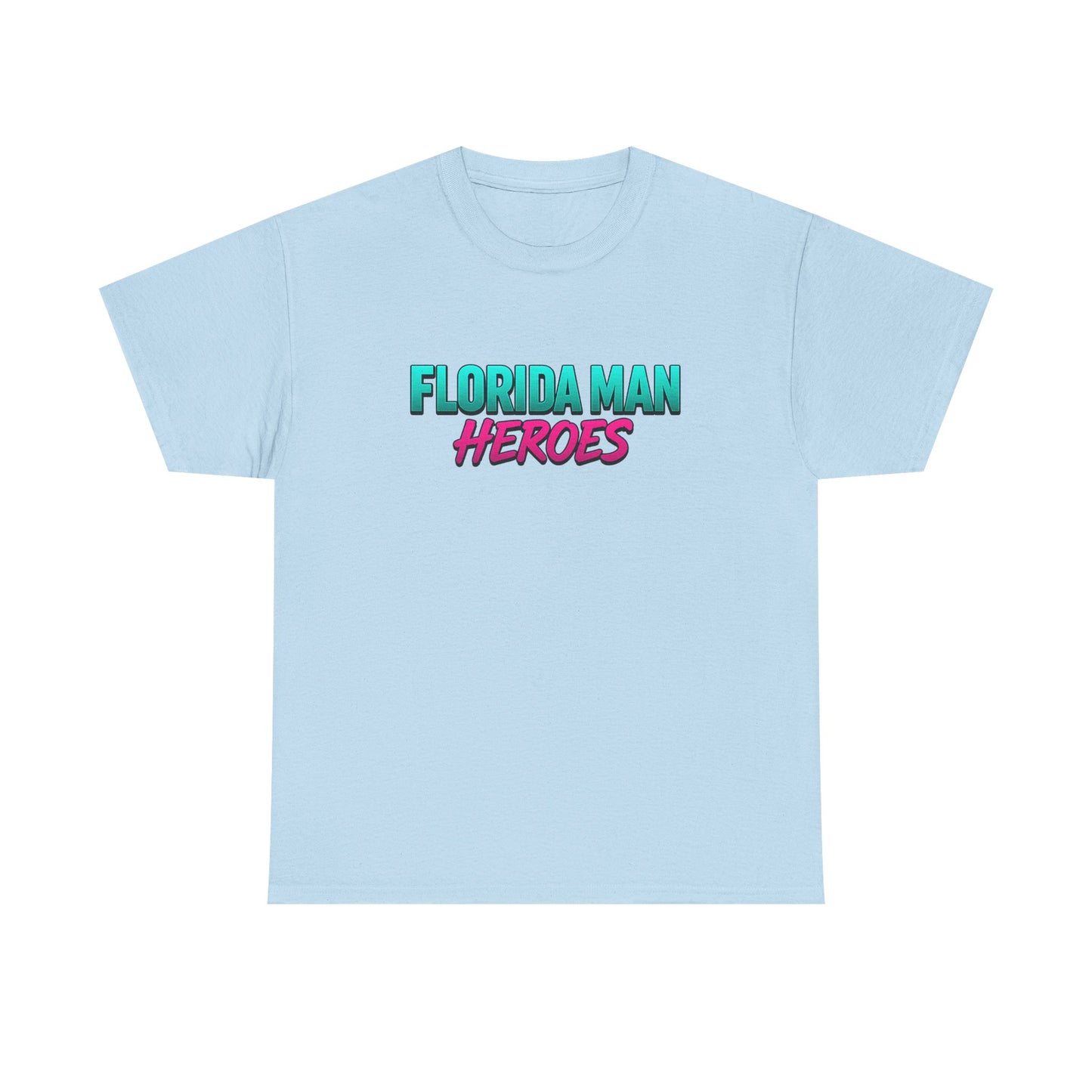Florida Man Heroes Unisex Tee | Fun Graphic Shirt, Unique Gift, Florida Pride, Casual Style, Funny Tee