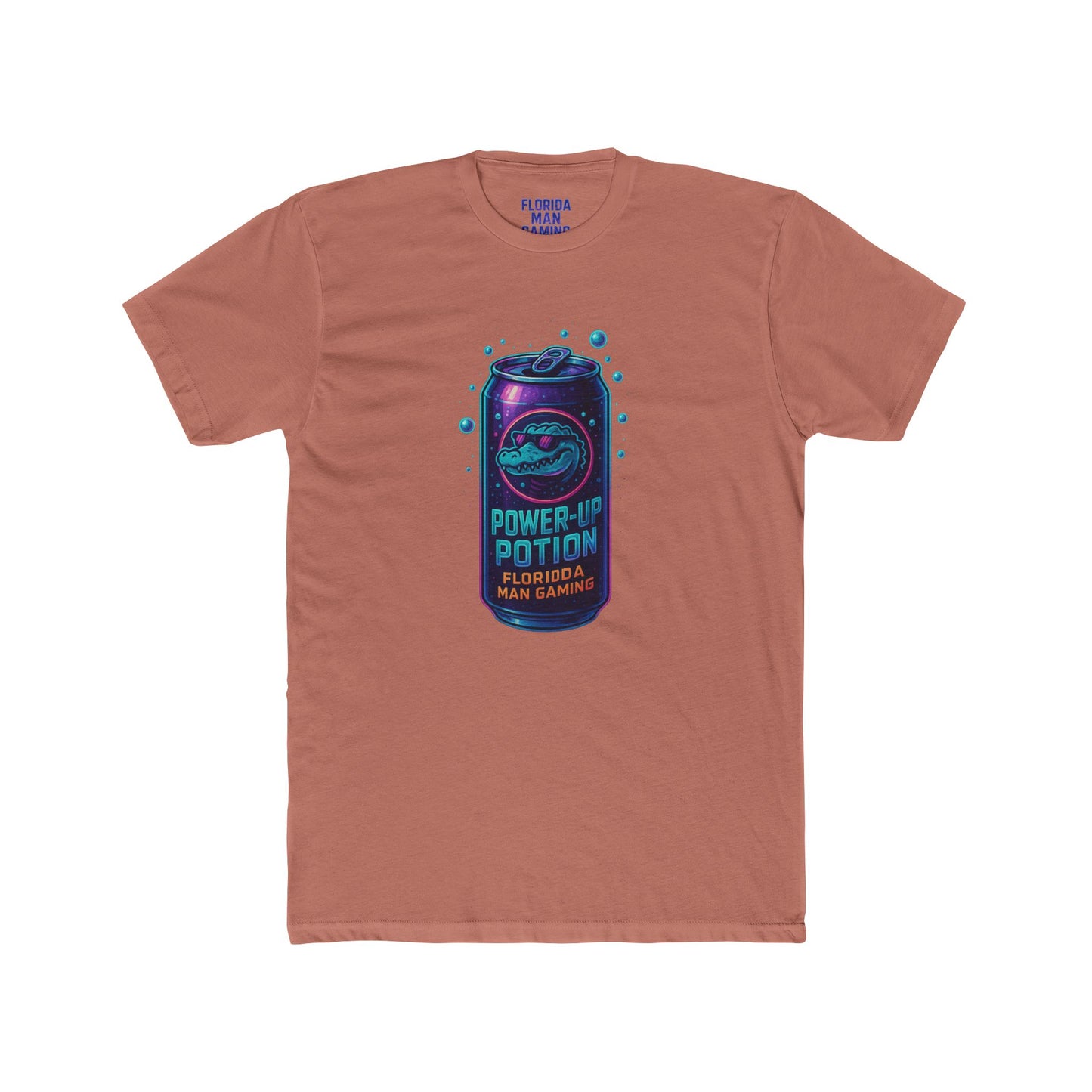 Florida Man Crew Tee: Gaming Humor Shirt, Fun Gift for Gamers, Unisex Tee for Parties, Retro Style Casual Wear, Unique Birthday Present