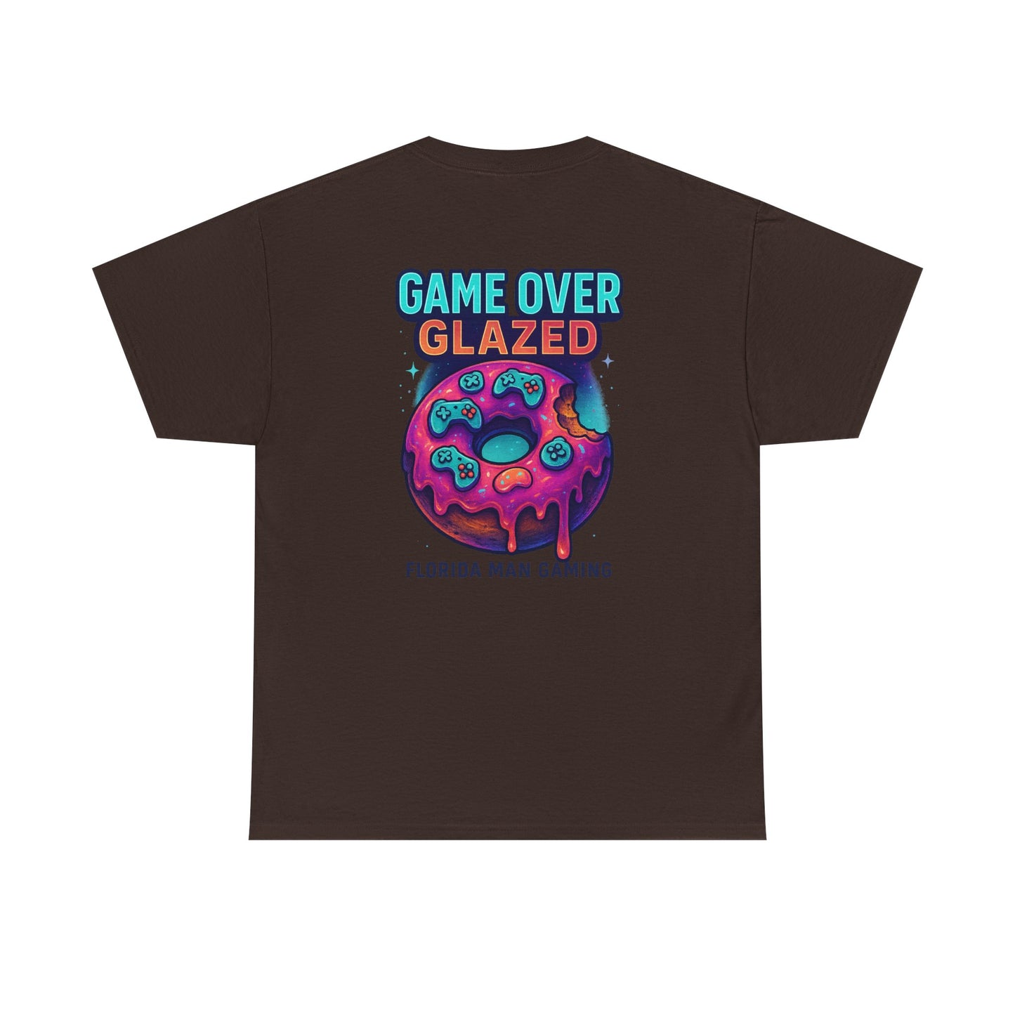 Gaming Graphic Tee for Retro Fun Lovers, Perfect for Gifts, Casual Wear, Gaming Events, Game Over Design