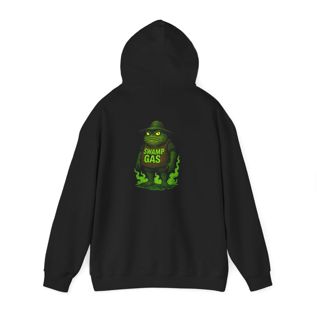Swamp Gas Unisex Hoodie | Fun Gift for Halloween, Cozy Casual Wear, Unique Graphic Sweatshirt, Quirky Style, Perfect for Fall