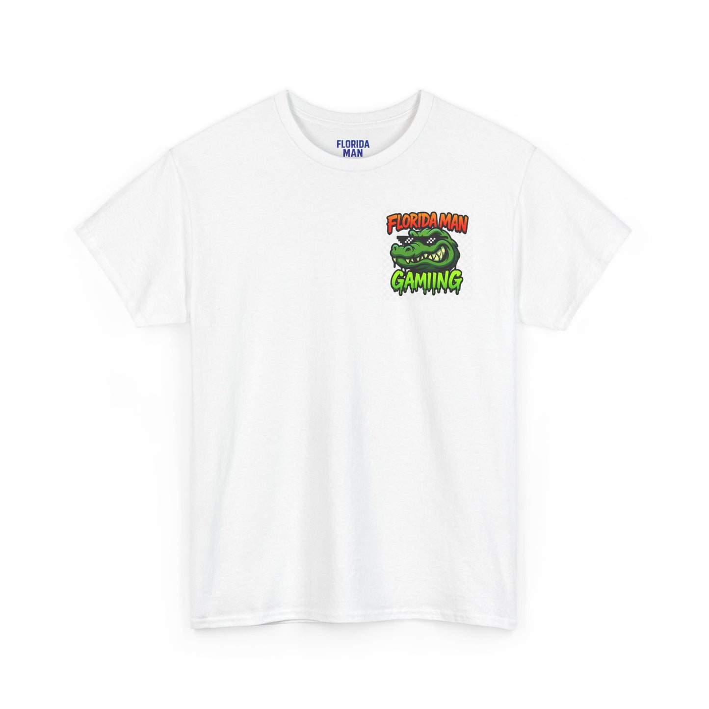 Florida Man Gaming Tee, Unisex Cotton Shirt, Fun Gaming Shirt, Casual Wear, Gift for Gamers, Trendy Graphic Tee