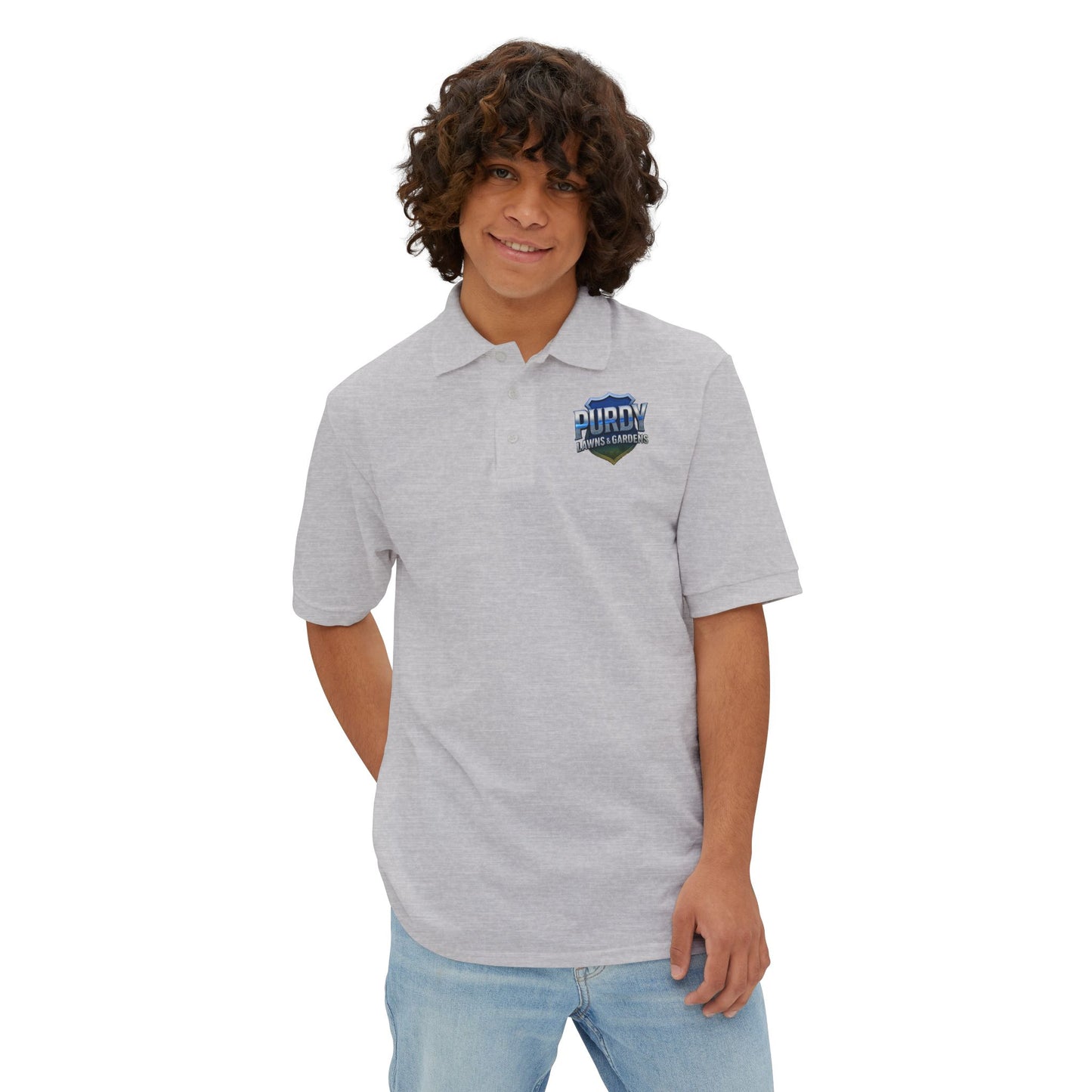 Polo Shirt for Garden Enthusiasts | Stylish Casual Wear, Men's Outdoor Polo, Gift for Gardeners, Spring Fashion