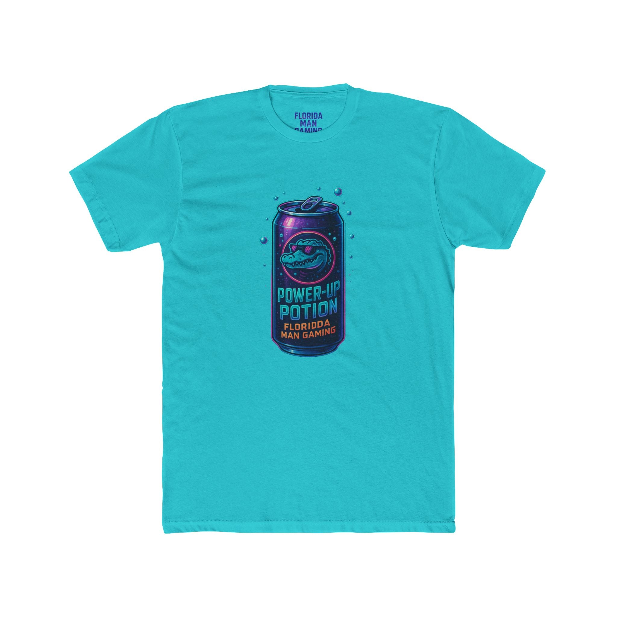 Florida Man Crew Tee: Gaming Humor Shirt, Fun Gift for Gamers, Unisex Tee for Parties, Retro Style Casual Wear, Unique Birthday Present