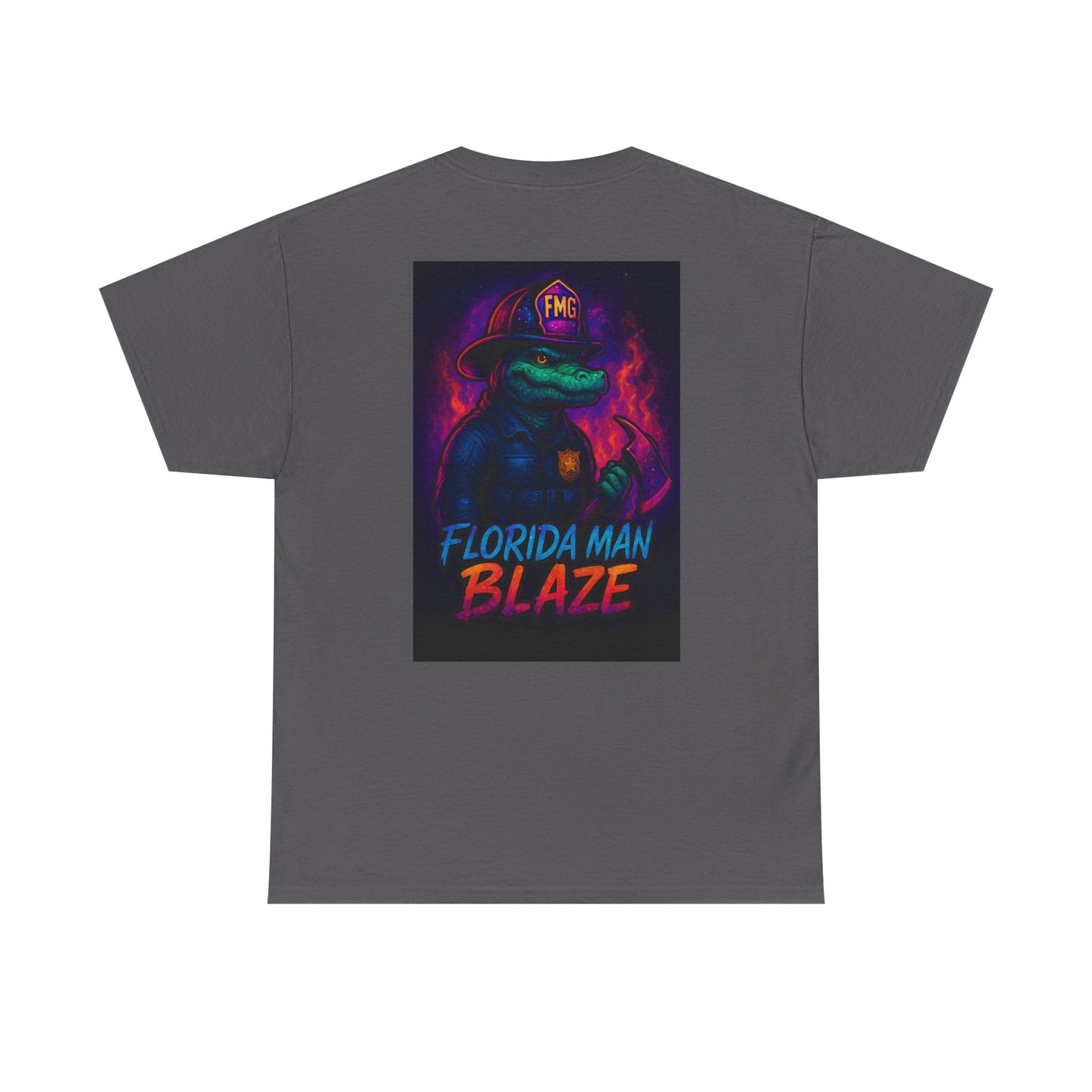 Florida Man Heroes Tee - Unisex Cotton T-Shirt, Funny Gift, Casual Wear, Unique Design, Quirky Florida Apparel
