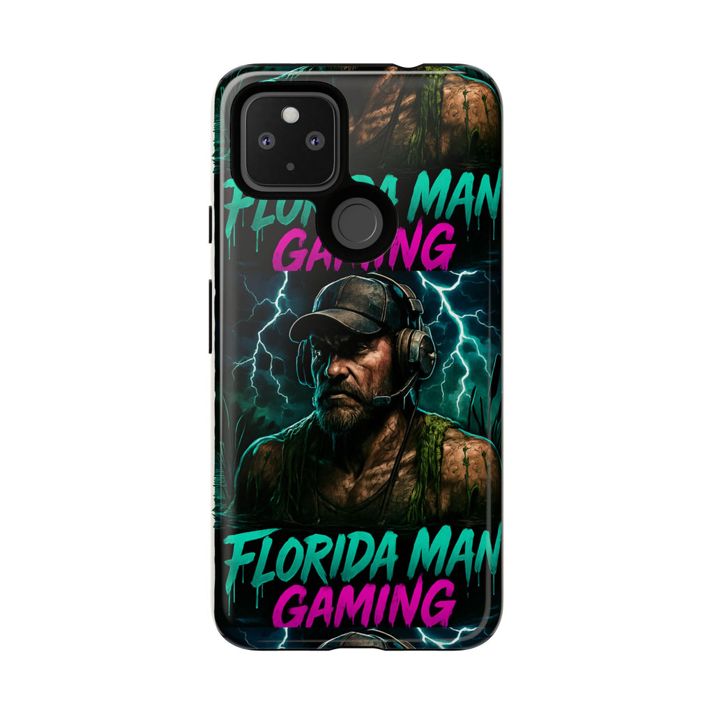 Phone Case - Florida Man Gaming Mascot Rising from the Swamp Tough Case