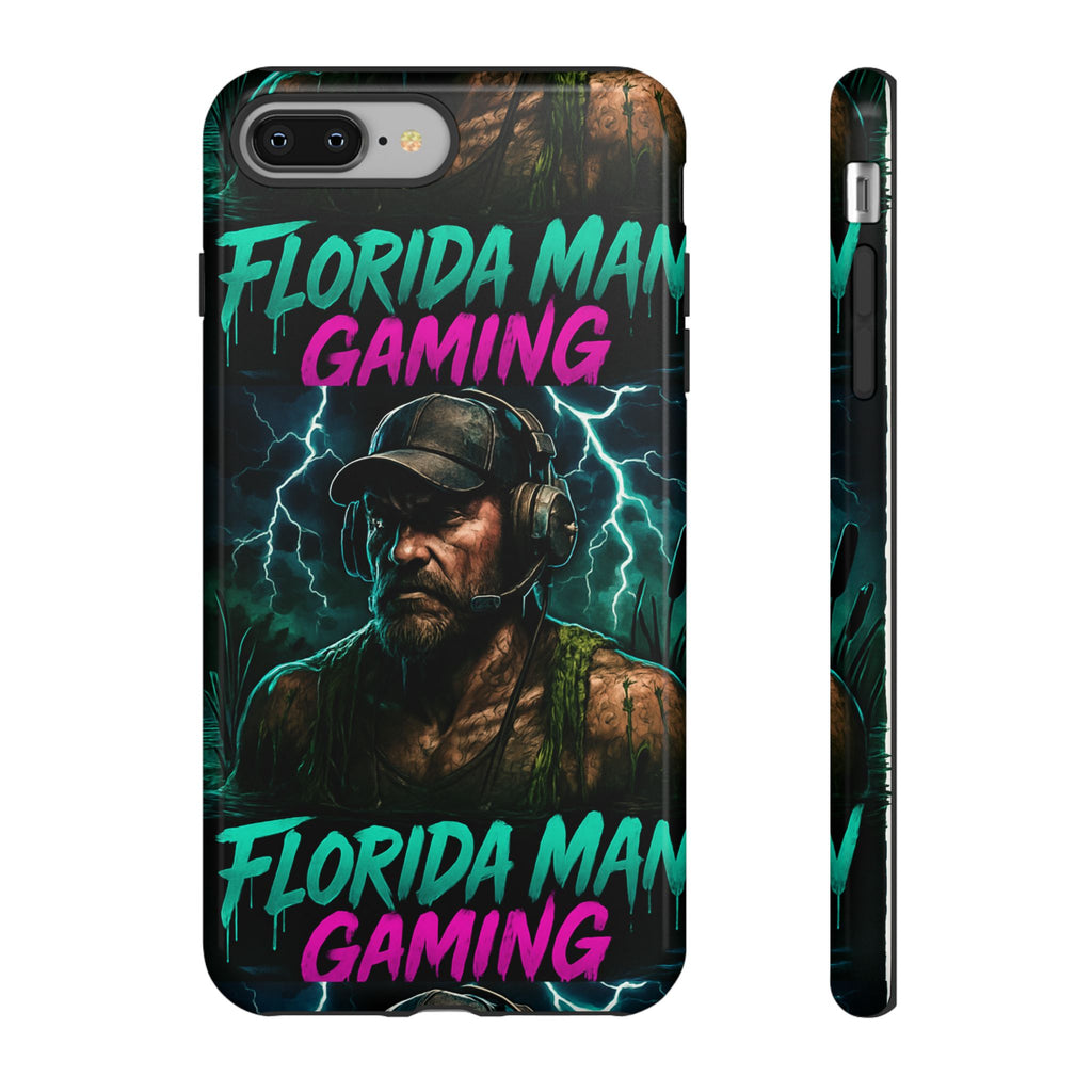 Phone Case - Florida Man Gaming Mascot Rising from the Swamp Tough Case