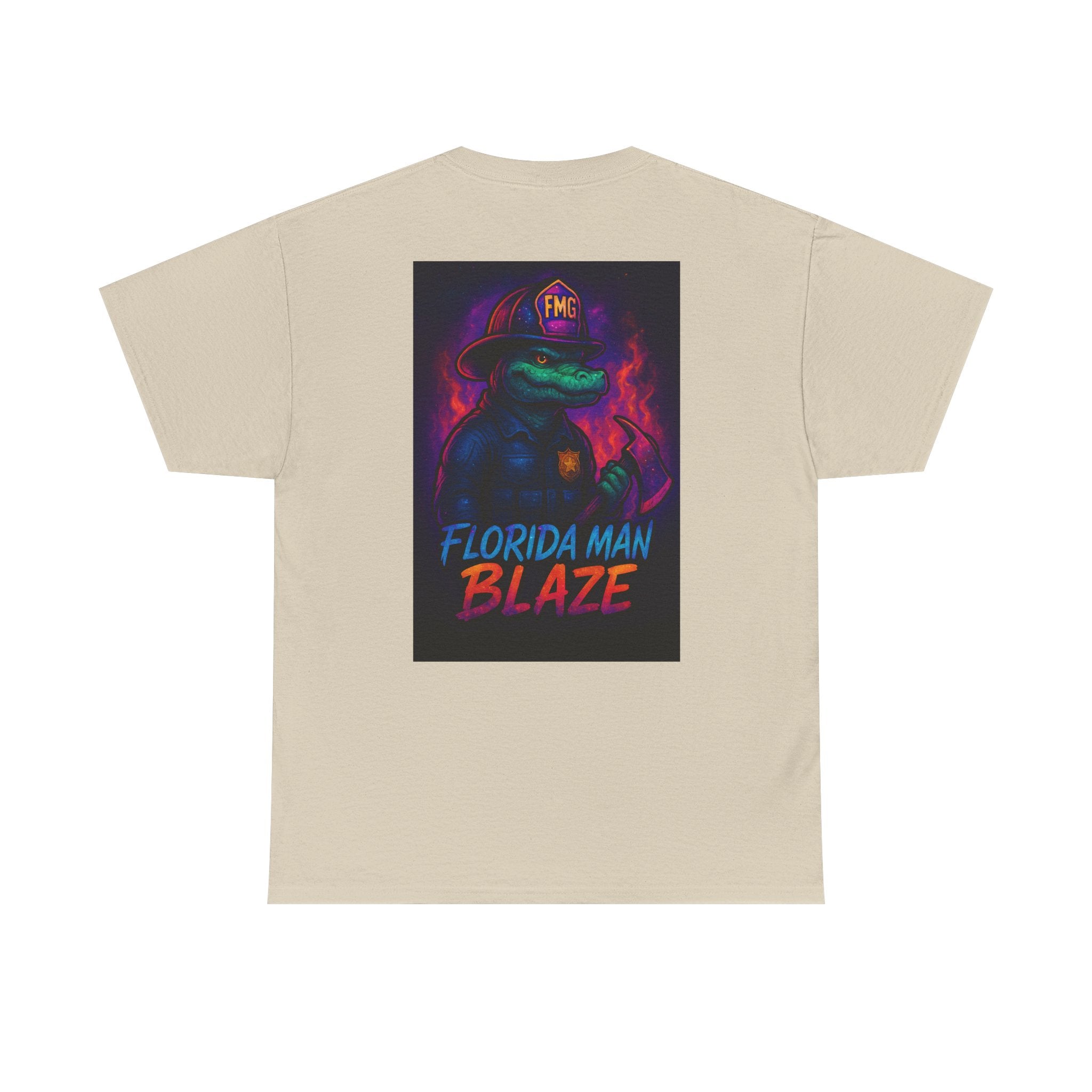 Florida Man Heroes Tee - Unisex Cotton T-Shirt, Funny Gift, Casual Wear, Unique Design, Quirky Florida Apparel