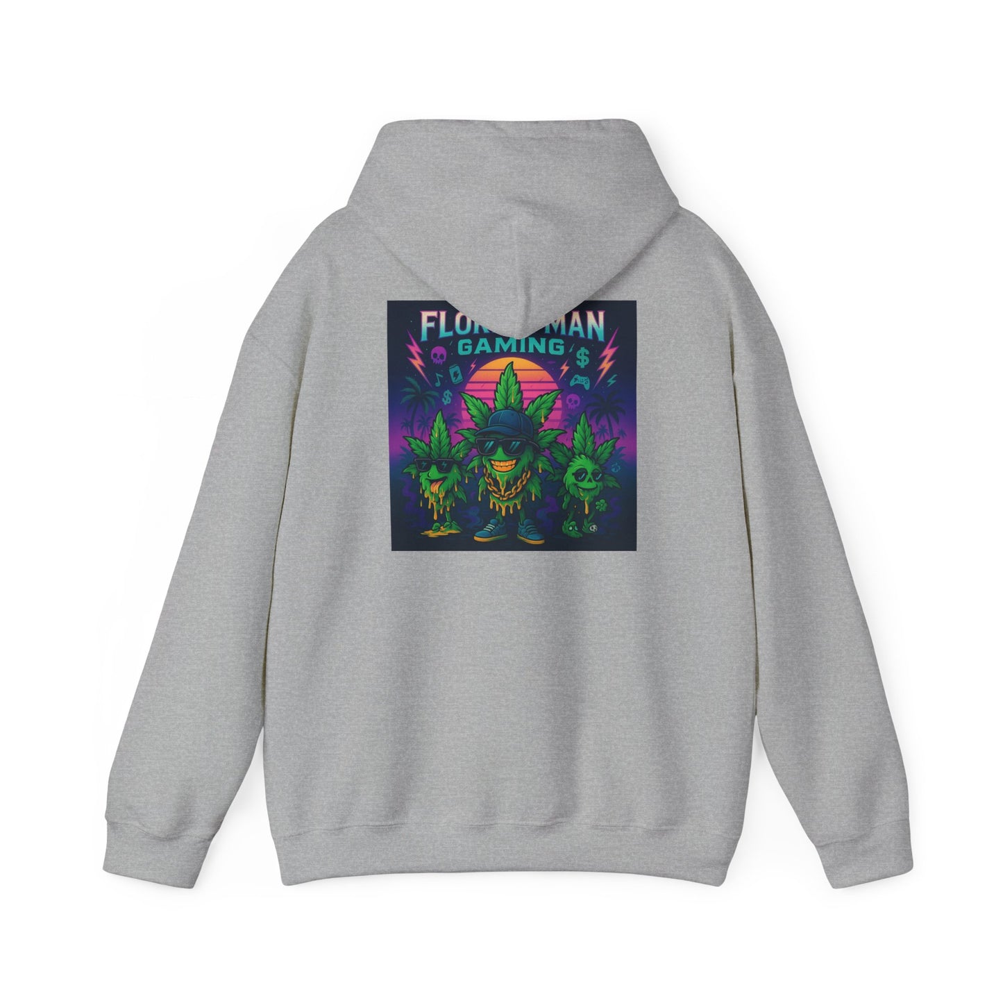 Gamer Hooded Sweatshirt with Colorful Monster Design, Unisex Hoodie for Gaming Lovers, Perfect Gift for Birthdays, Cosplay, and Holidays