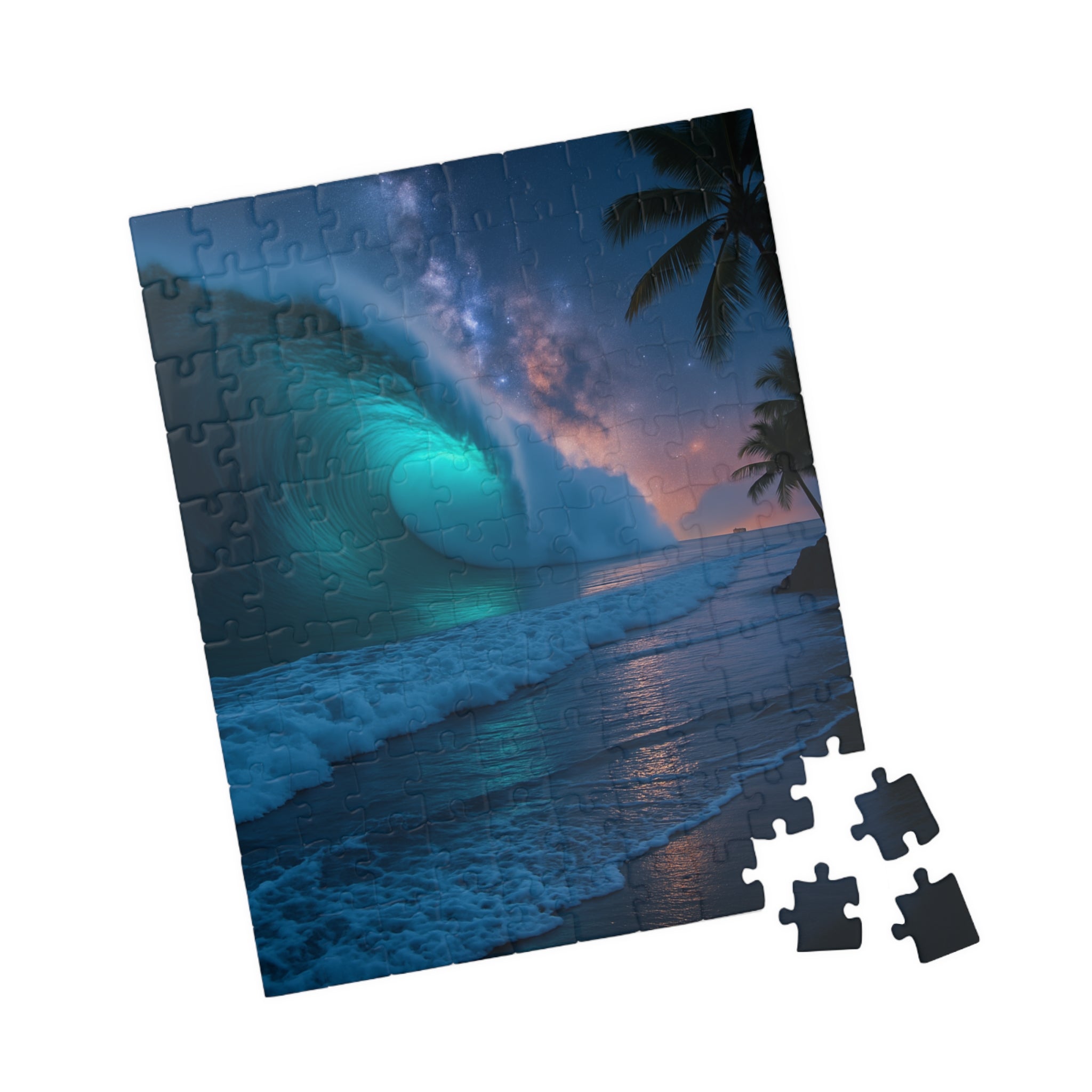 Stunning Ocean Wave Puzzle - 110 to 1014 Pieces, Perfect for Family Game Night, Gifts for Ocean Lovers, Relaxation Activity, Home Decor