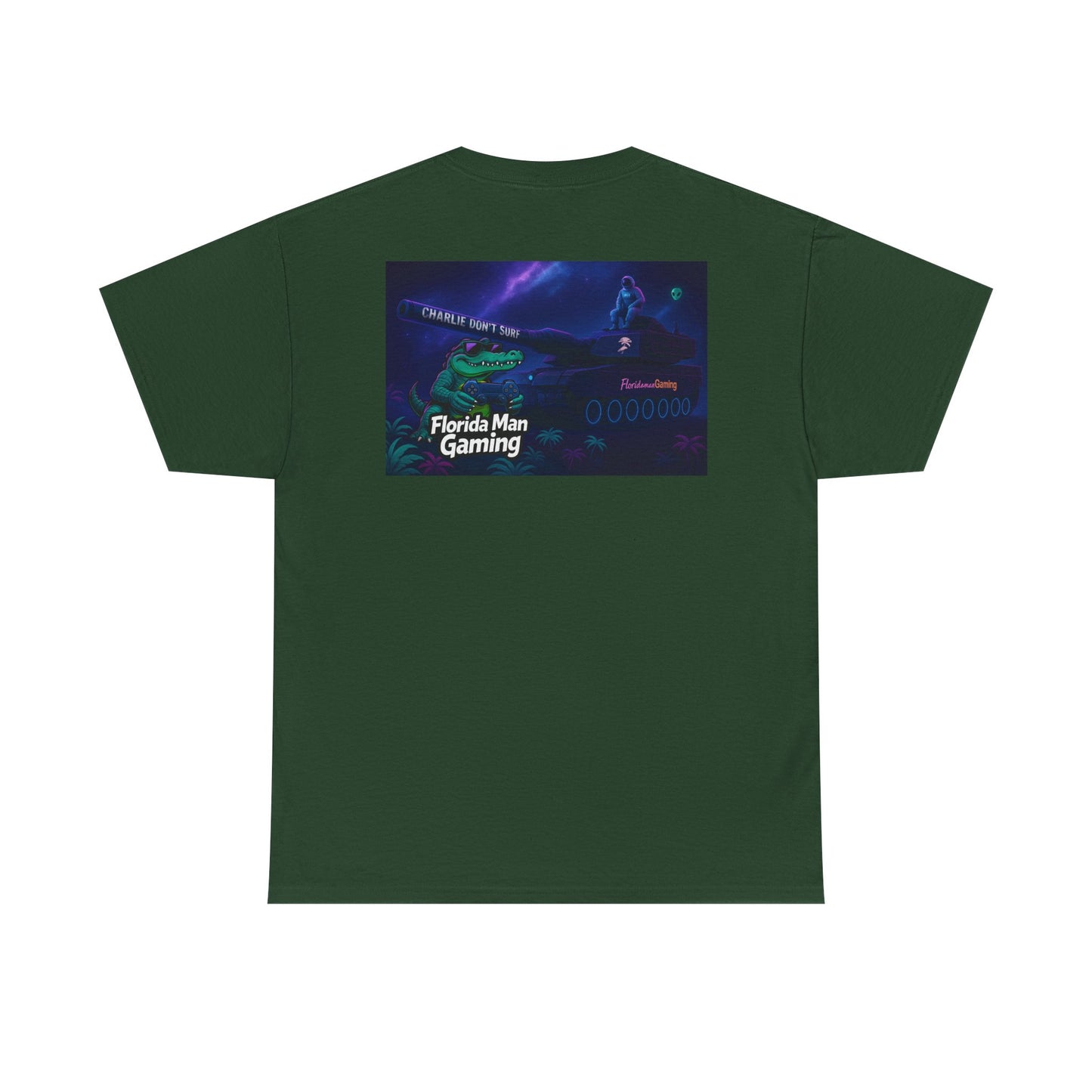 Florida Man Gaming Tee, Unisex Cotton Shirt, Fun Gaming Shirt, Casual Wear, Gift for Gamers, Trendy Graphic Tee