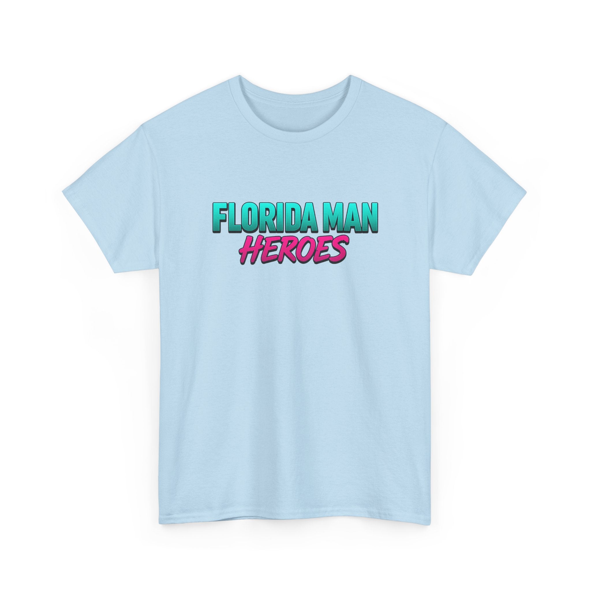 Florida Man Heroes Unisex Tee | Fun Graphic Shirt, Unique Gift, Florida Pride, Casual Style, Funny Tee