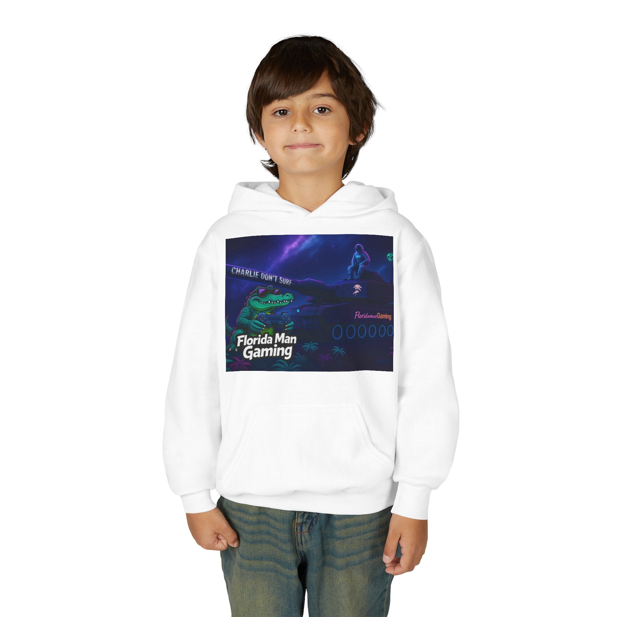 Youth Heavy Blend Hooded Sweatshirt