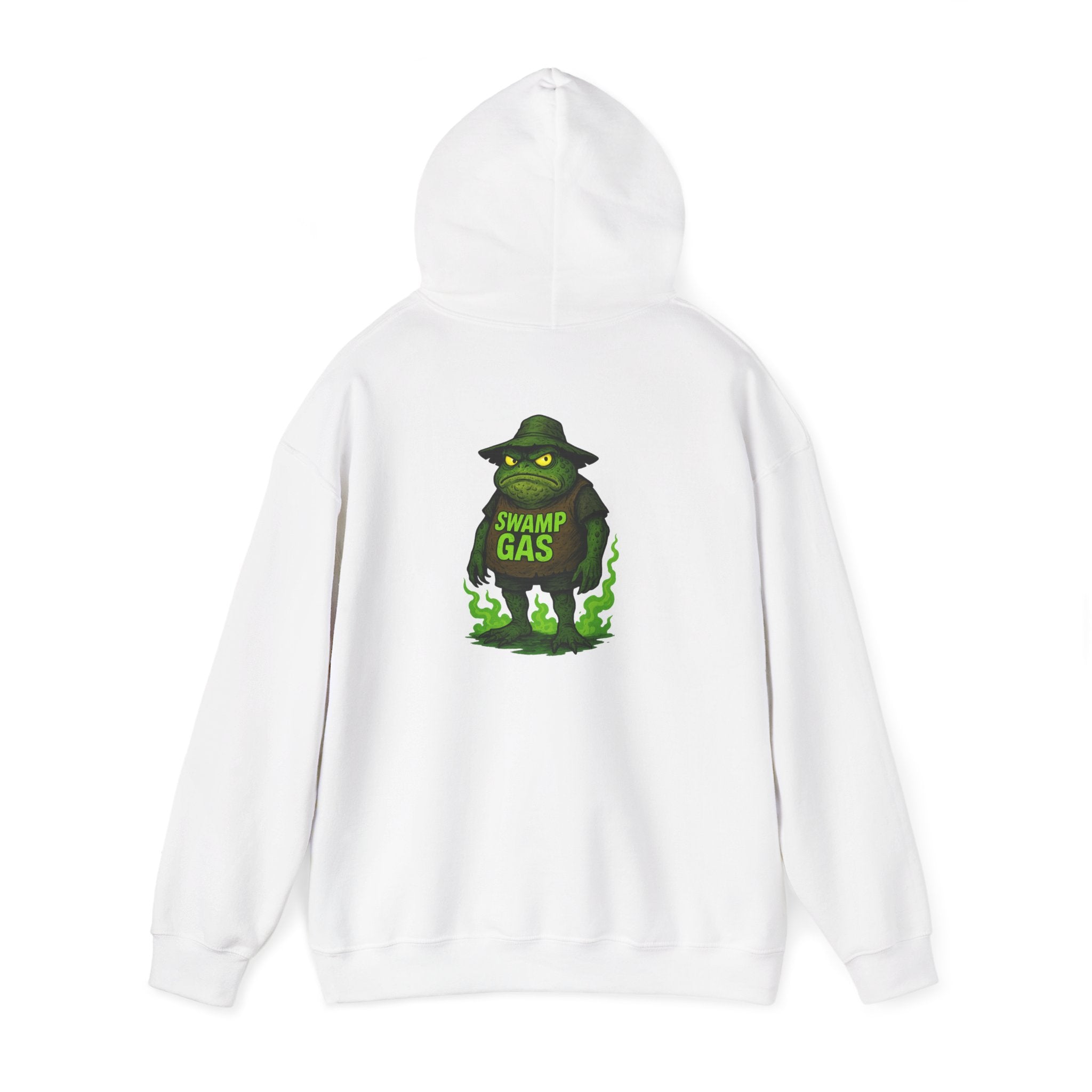 Swamp Gas Unisex Hoodie | Fun Gift for Halloween, Cozy Casual Wear, Unique Graphic Sweatshirt, Quirky Style, Perfect for Fall