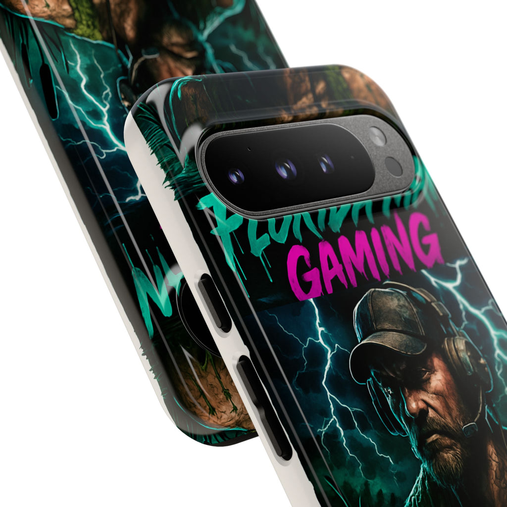 Phone Case - Florida Man Gaming Mascot Rising from the Swamp Tough Case