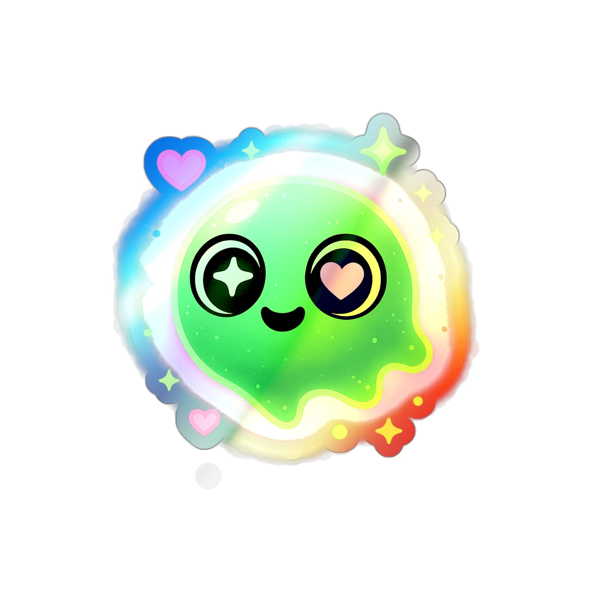 Cute Holographic Stickers, Vibrant Die-Cut Decals for Kids, Fun Gifts for Friends, Decorate Laptops, Water Bottles, Journals