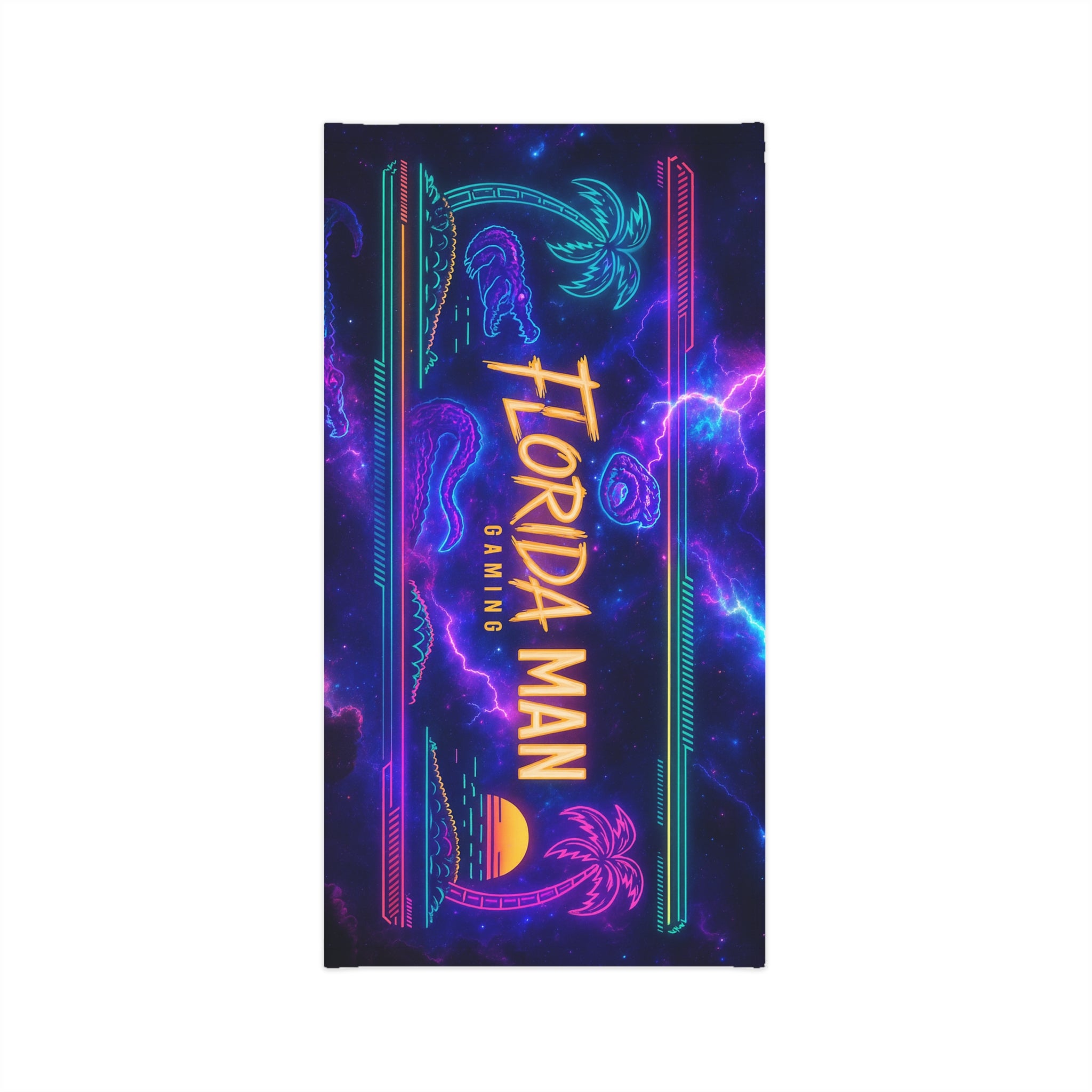 Florida Man Gaming Neck Gaiter, Lightweight Mask, Festival Accessory, Outdoor Wear, Summer Fashion, Fun Gift