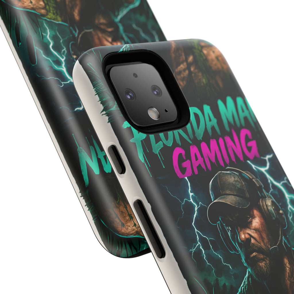 Phone Case - Florida Man Gaming Mascot Rising from the Swamp Tough Case
