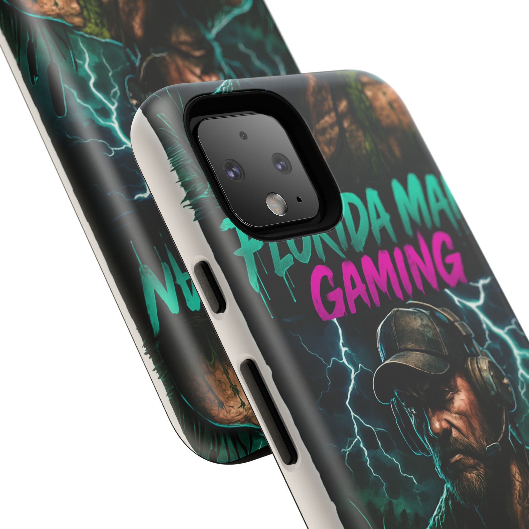 Phone Case - Florida Man Gaming Mascot Rising from the Swamp Tough Case