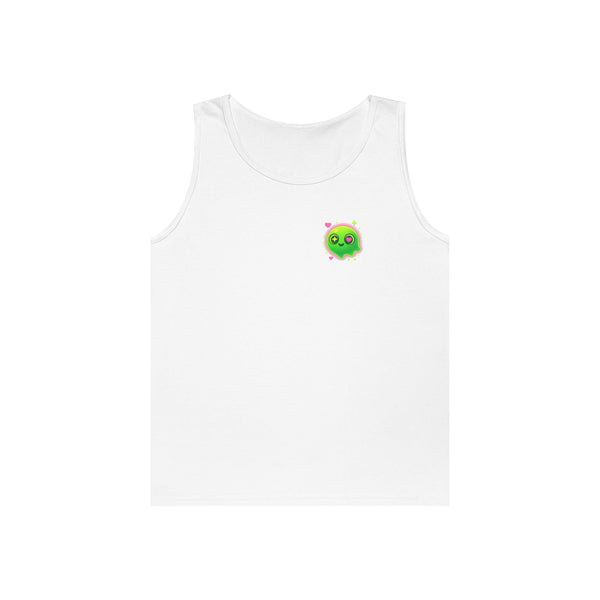 Cute Cartoon Glow-in-the-Dark Tank Top, Summer Outfit, LGBTQ+ Pride Wear, Festival Attire, Funny Gift for Teens, Casual Wear