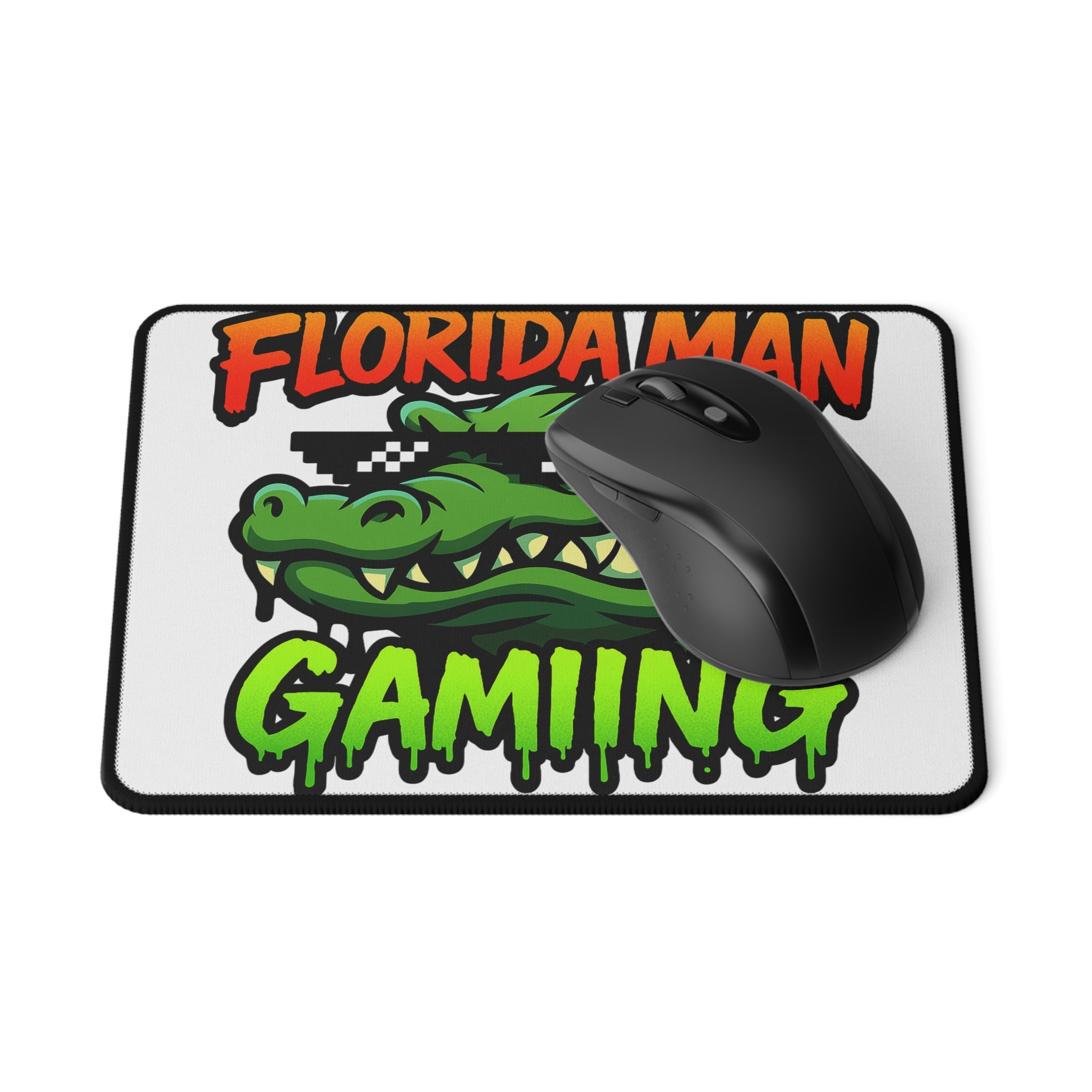 Florida Man Gaming Mouse Pad, Non-Slip Gaming Mat, Gamer Gift, Desk Accessories, Office Decor, Florida Humor