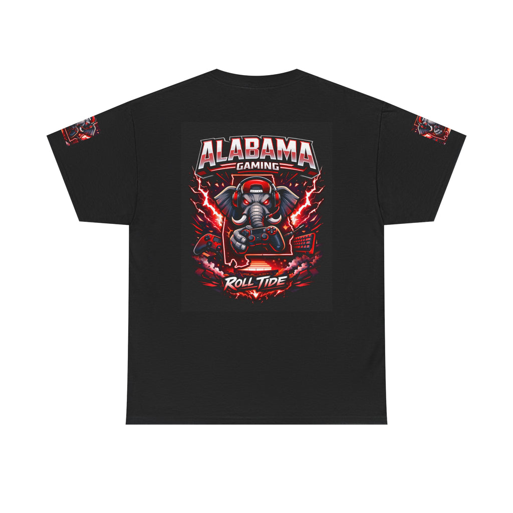 Alabama Gaming Tee — 'Roll Tide' Elephant Gamer Graphic Shirt