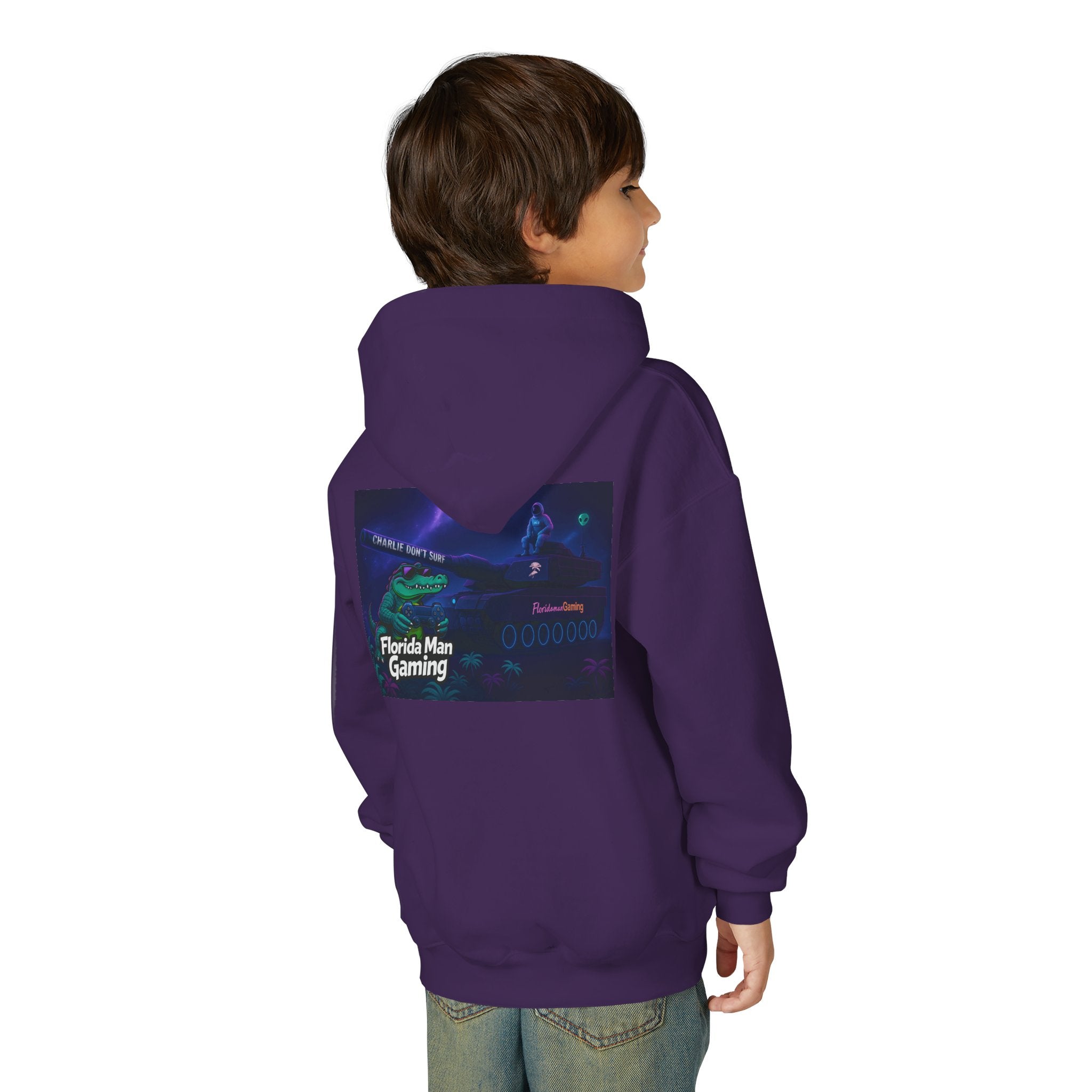 Youth Heavy Blend Hooded Sweatshirt