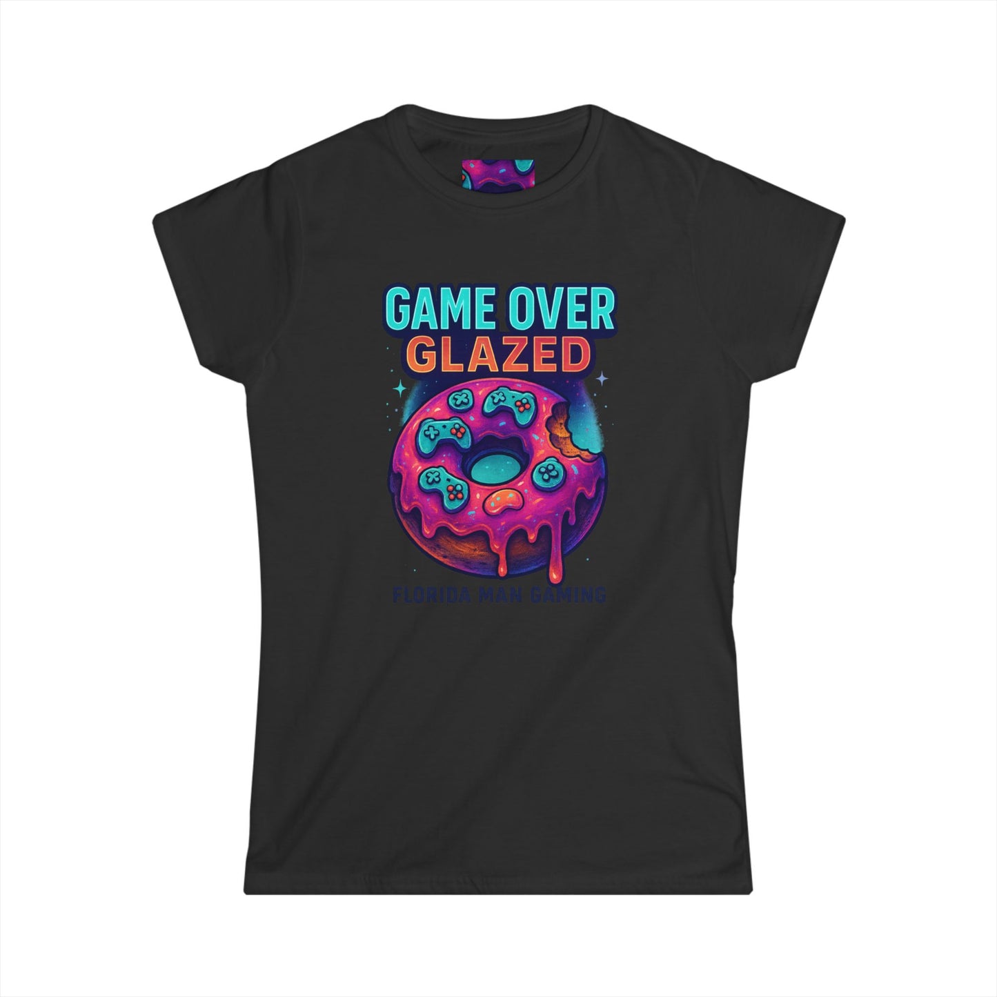 Gaming-Inspired Women's Softstyle Tee - Perfect for Gamers, Nerds, Birthday Gifts, Gaming Events, Casual Wear