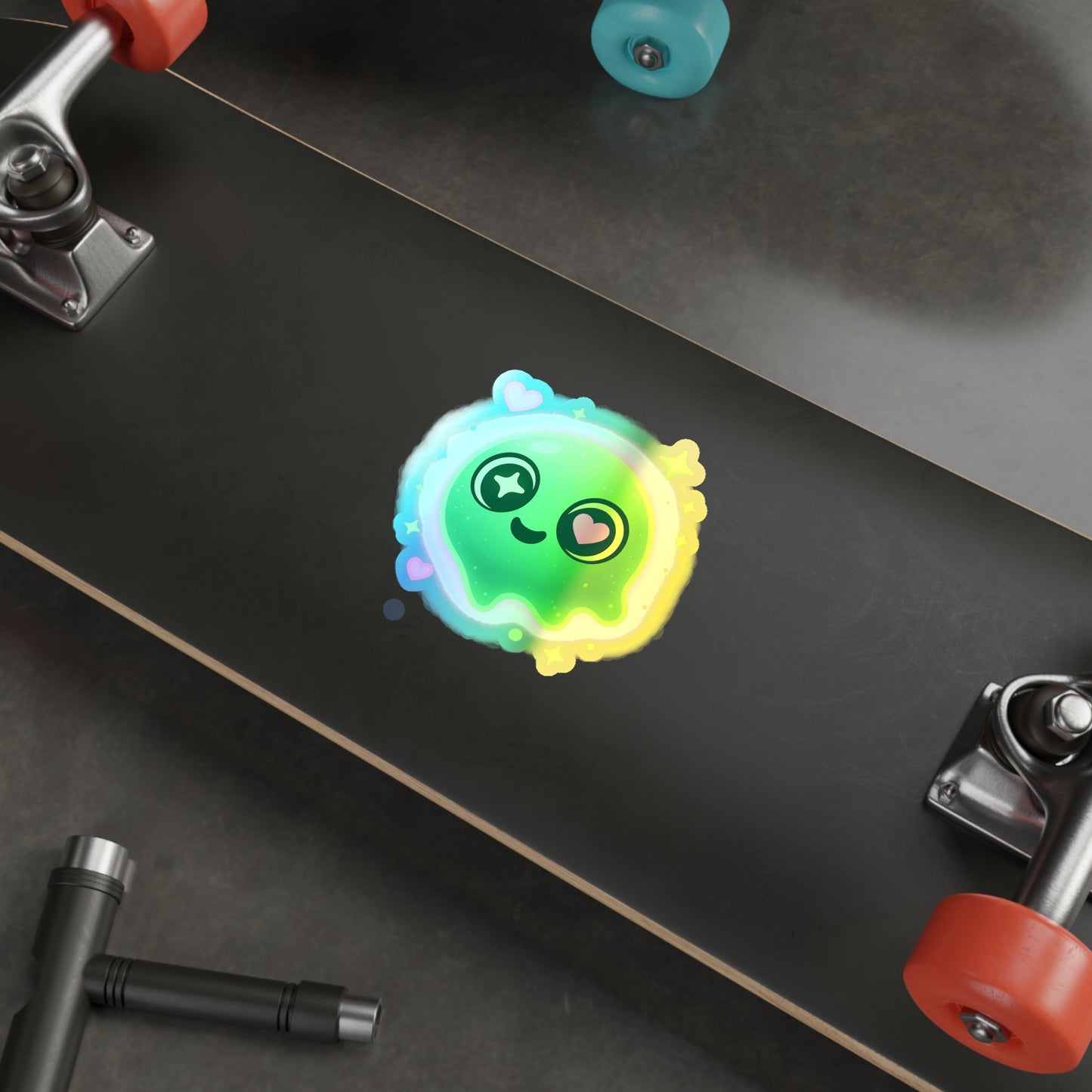 Cute Holographic Stickers, Vibrant Die-Cut Decals for Kids, Fun Gifts for Friends, Decorate Laptops, Water Bottles, Journals