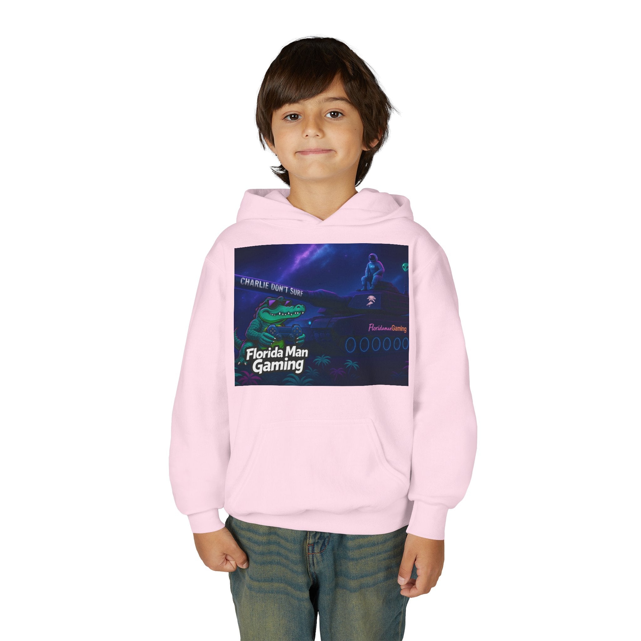 Youth Heavy Blend Hooded Sweatshirt