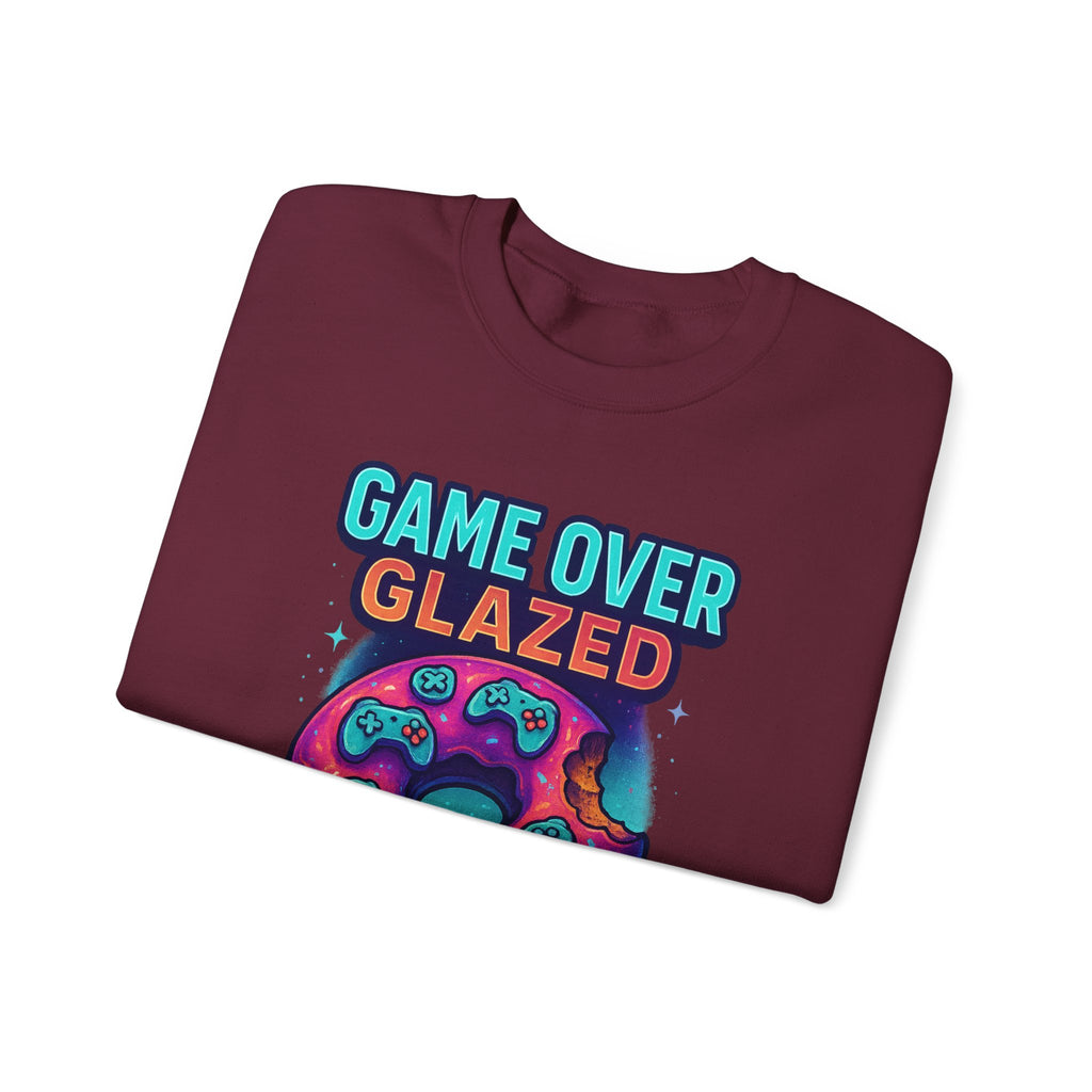 Gaming Sweatshirt, Playful Crewneck for Gamers, Funny Gift for Video Game Lovers, Cozy Unisex Apparel, Unique Retro Style
