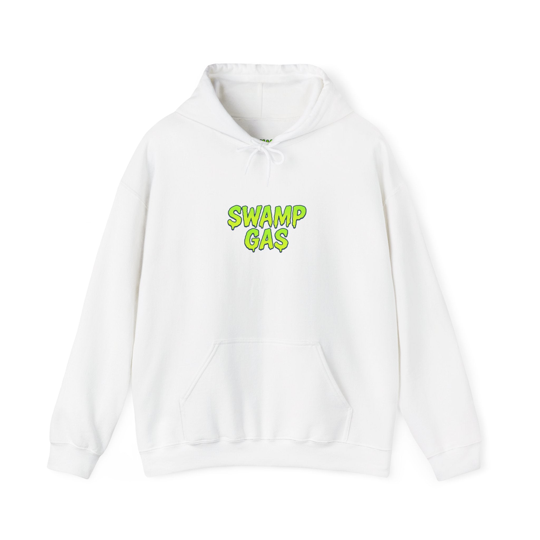 Swamp Gas Unisex Hoodie, Fun Graphic Sweatshirt, Gift for Halloween, Unique Streetwear, Cozy Layering Piece