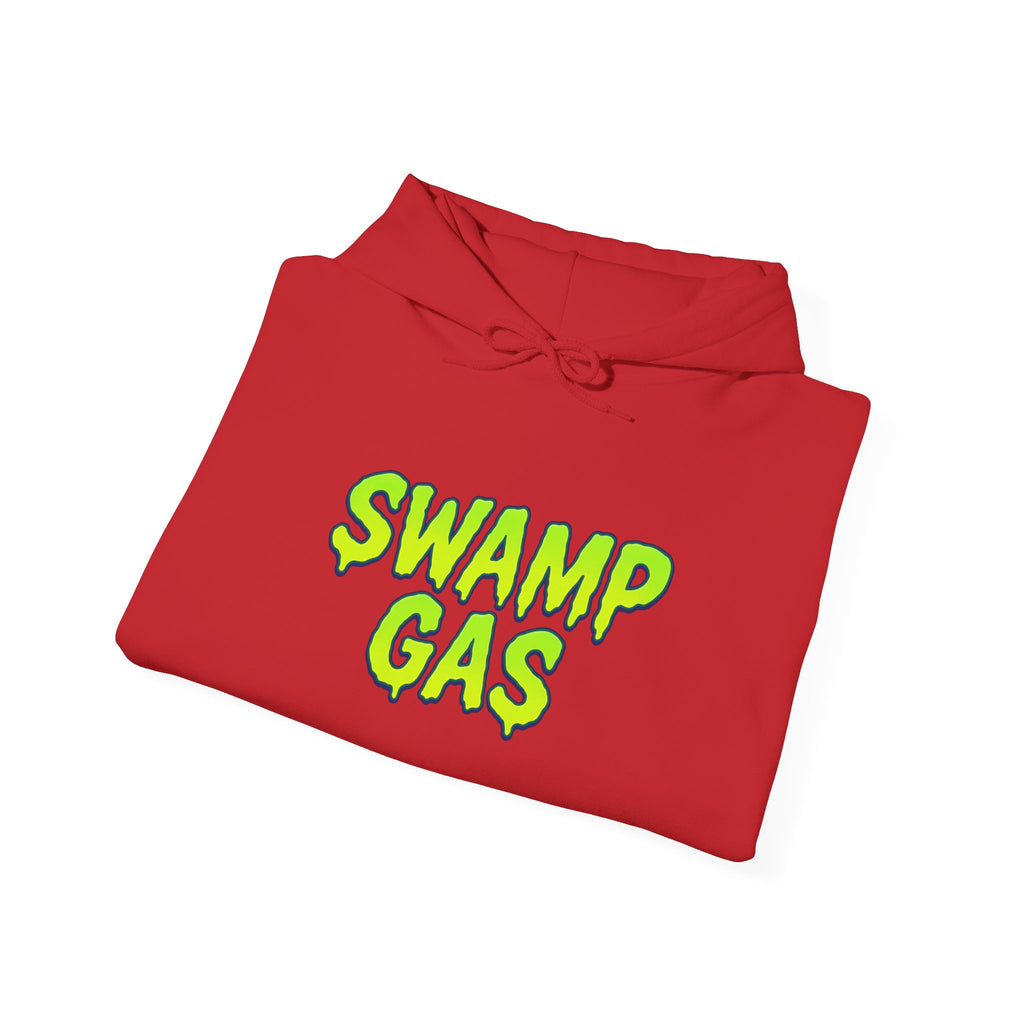 Swamp Gas Unisex Hoodie | Eco-Friendly Streetwear | Fun Graphic Sweatshirt for Casual Style, Perfect Gift, Fall Fashion, Halloween