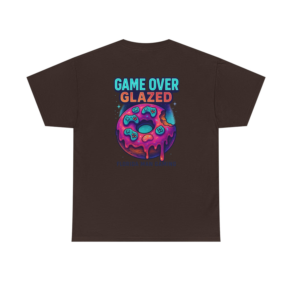 Gaming Graphic Tee for Retro Fun Lovers, Perfect for Gifts, Casual Wear, Gaming Events, Game Over Design